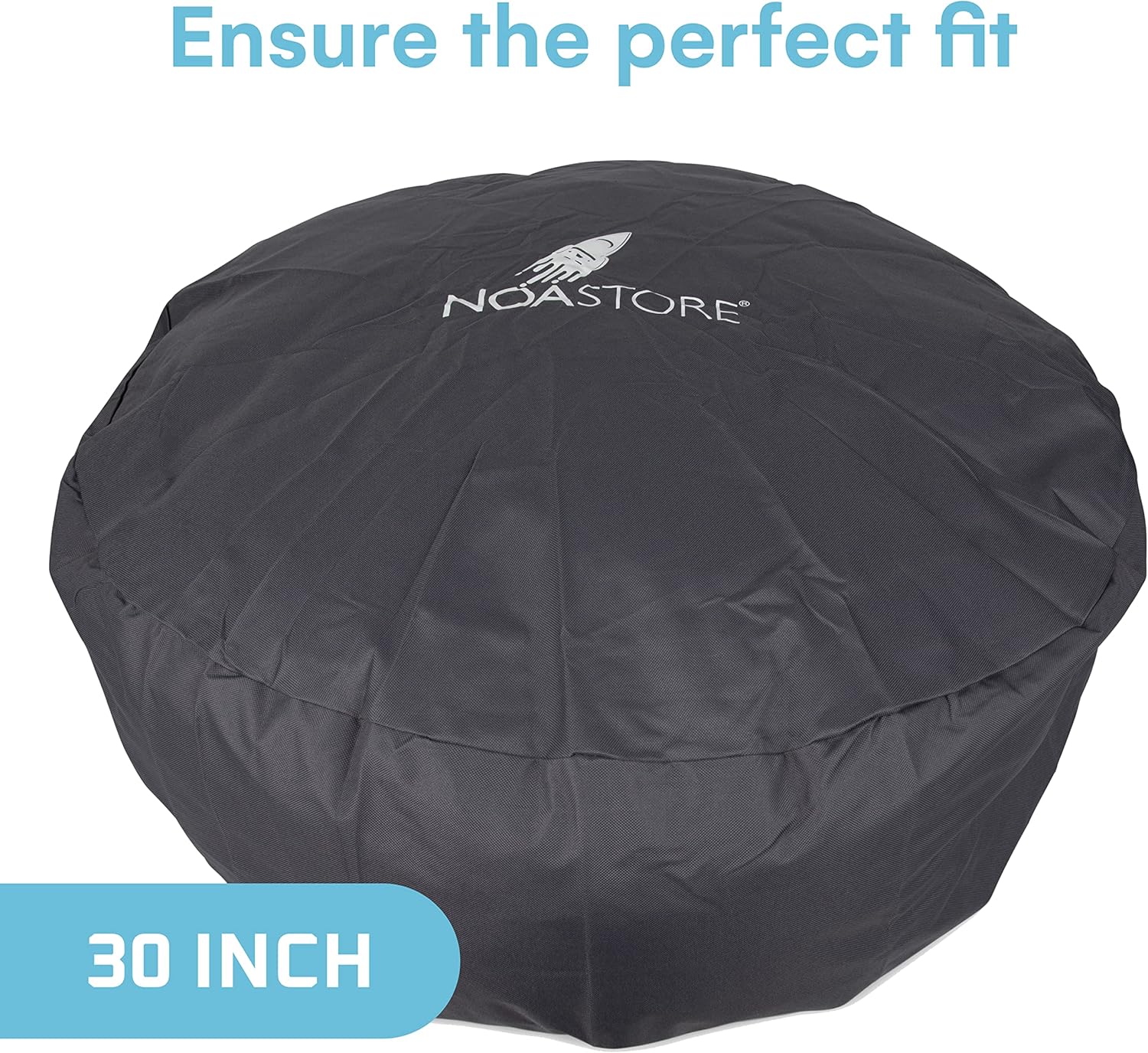 Noa Store BBQ Grill Cover | 30 inches | 210D Gas Grill Cover, Heavy Duty Waterproof Used for Smoker, Gas Stove, Griddle, Kettle Grill, BBQ, Fire Pit