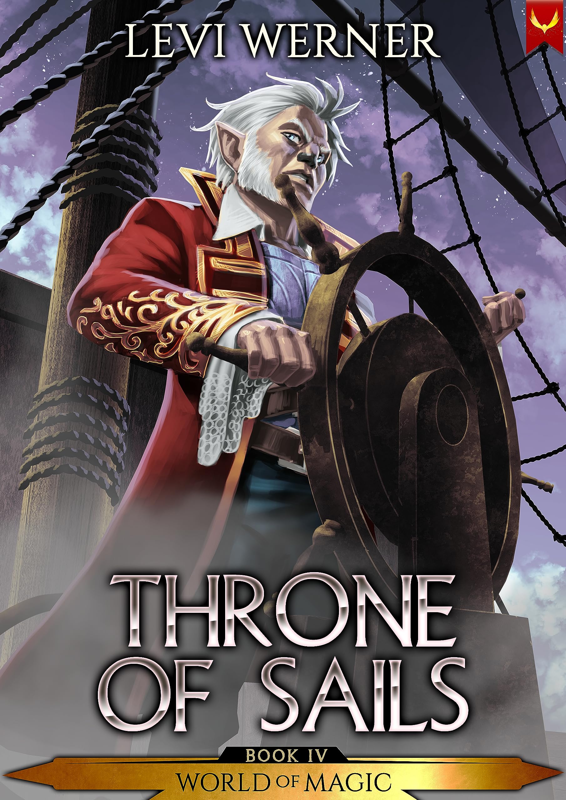 Throne of Sails: A LitRPG/GameLit Series (World of Magic Book 4)