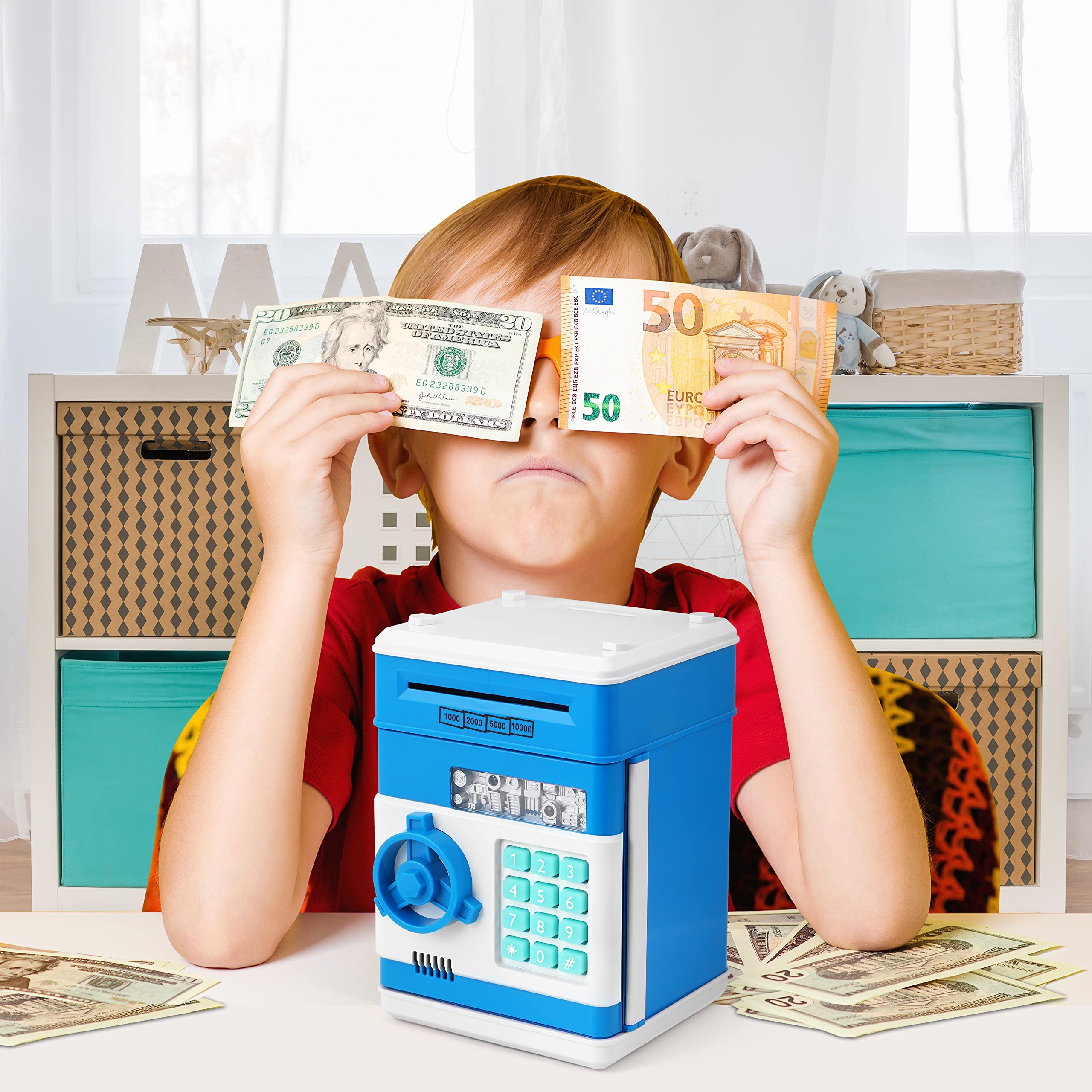 Amazon.co.jp: 貯金箱 おもちゃ ギフト 5歳 6歳 7歳 8歳 9歳 10歳