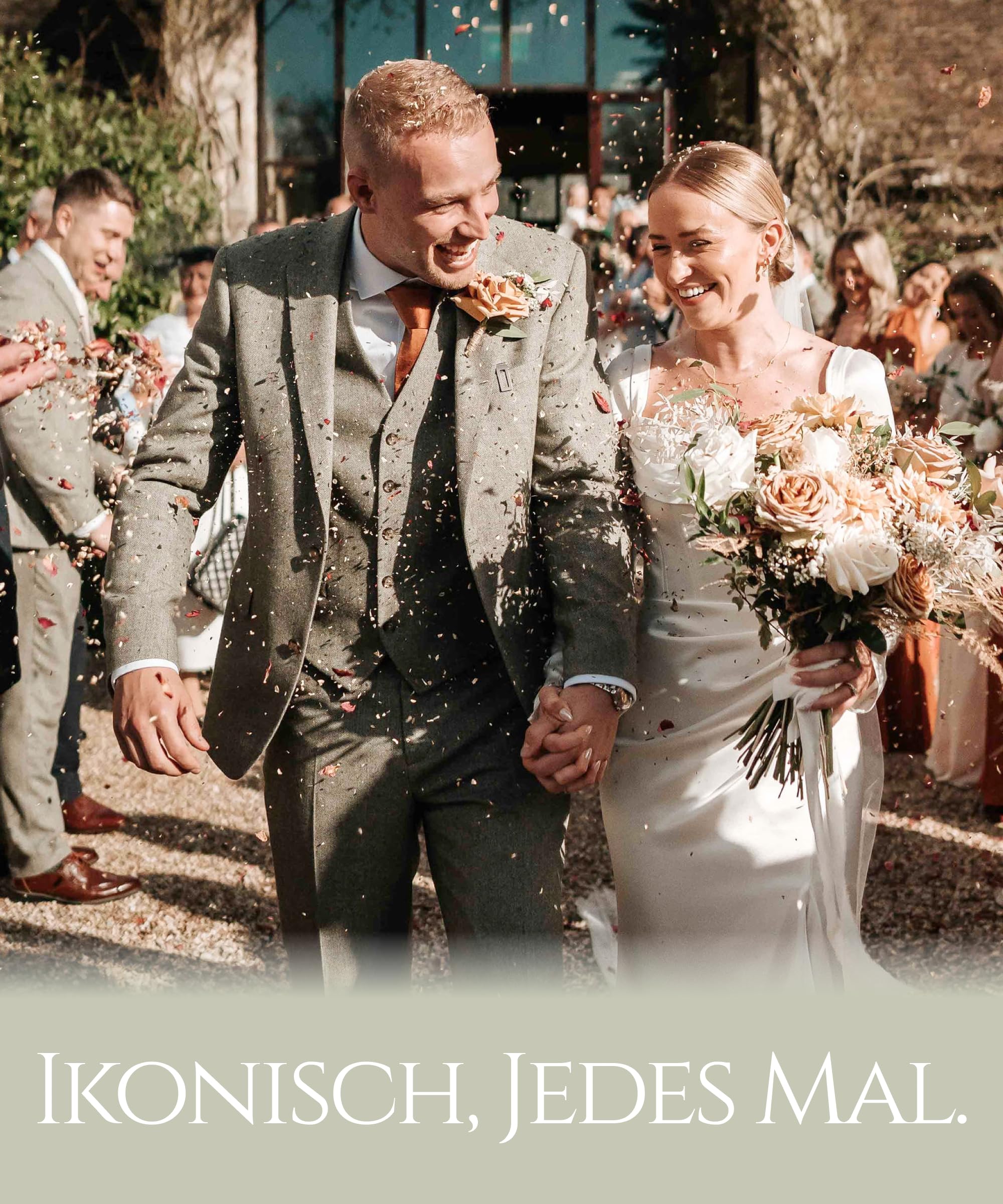 Flora & Bloom Biologisch abbaubares Konfetti mit vorgebauten Kegeln, getrocknete Blumen für 48 Gäste (6 Liter).
