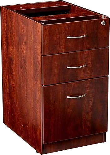 Lorell LLR69604 Serie 69000 Pedestales fijos independientes, cereza