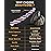 BEAUTICONE Straight Razors for Men, Straight Edge Razor, 100 Single Edge Blades, Stainless Steel, Barber Razor for Men\'s Shaving, Barber Shaving Knife, Slide-Out
