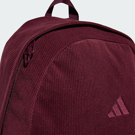 adidas Unisex Essentials Material Backpack, maroon/amazon red, One Size