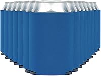 Vista 25 de Fundas para enfriadores de latas de cerveza en blanco (paquete de 30) Fundas suaves y aisladas para latas de cerveza - Compatibles con HTV, fundas