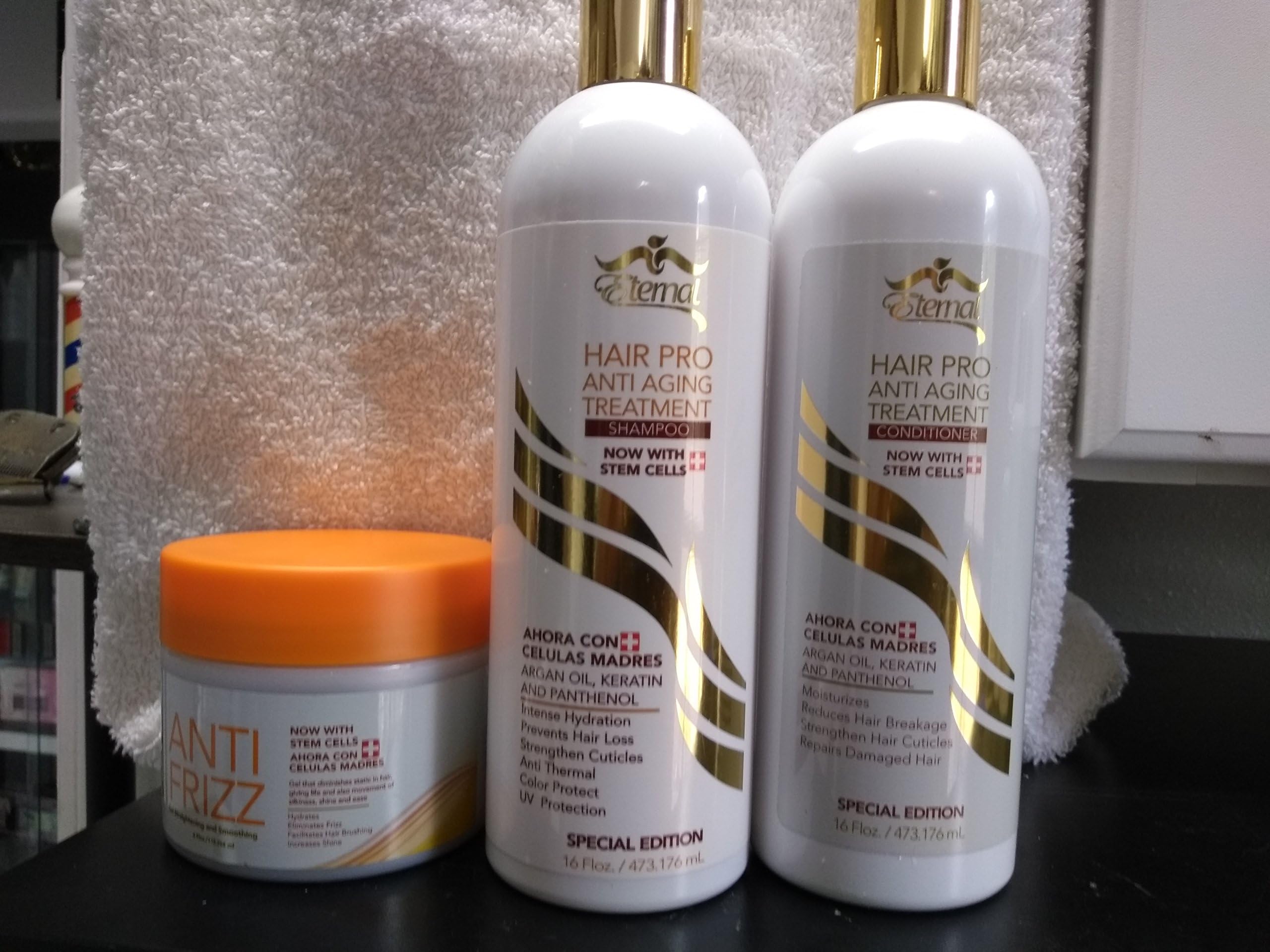 Eternal Spirit Hair Pro Anti Aging Treatment Trio - Shampoo , Conditioner