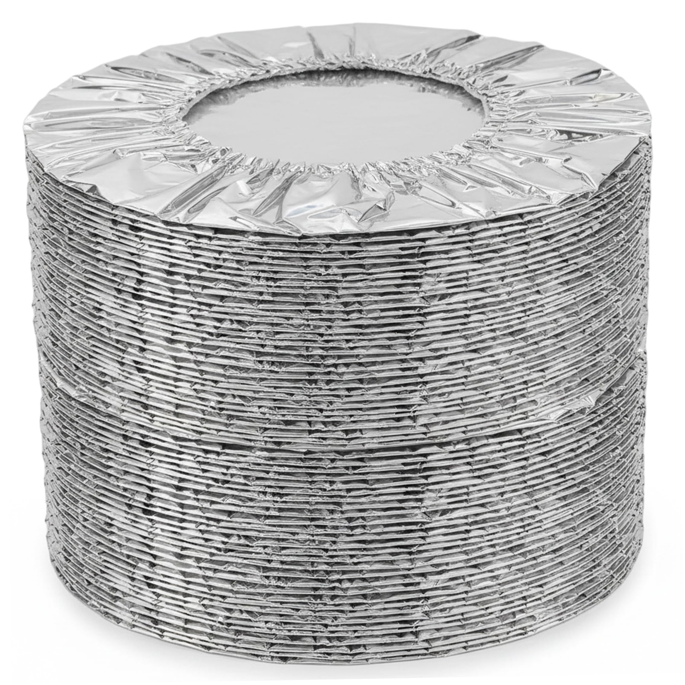Goutdori Reusable Aluminium Foil Food Covers 80PCS, Elastic Stretchy Insulation Covers for Bowls and Plates Silver Reusable Aluminium Foil, Stretchy Insulation Food, Elastic Bowl Plate