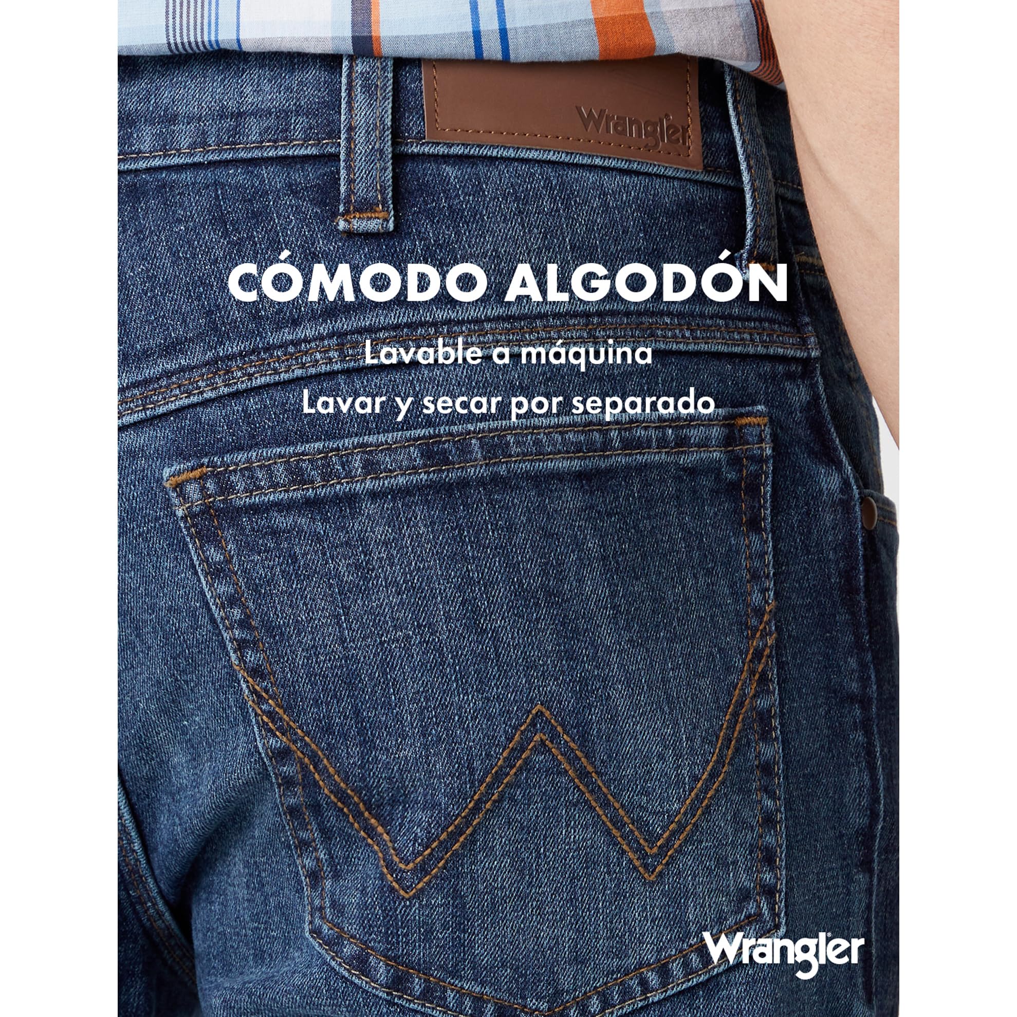 Wrangler Red Kabel Straight, Pantalones para Hombre