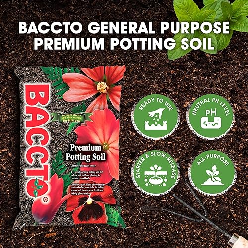 Miniatura 2 de Michigan Peat Tierra para macetas multiusos de alta calidad con perlita para macetas de interior y exterior, macetas, cama elevada y jardinería en