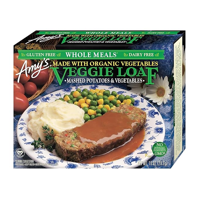 Amazon.com: Amy's Frozen Meals, Veggie Loaf and Organic Mashed Potatoes ...