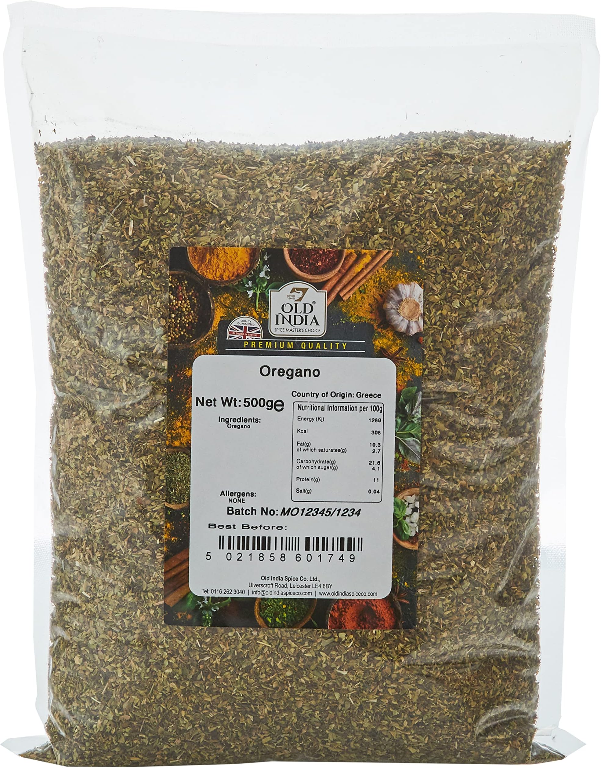 Old India Oregano 500g