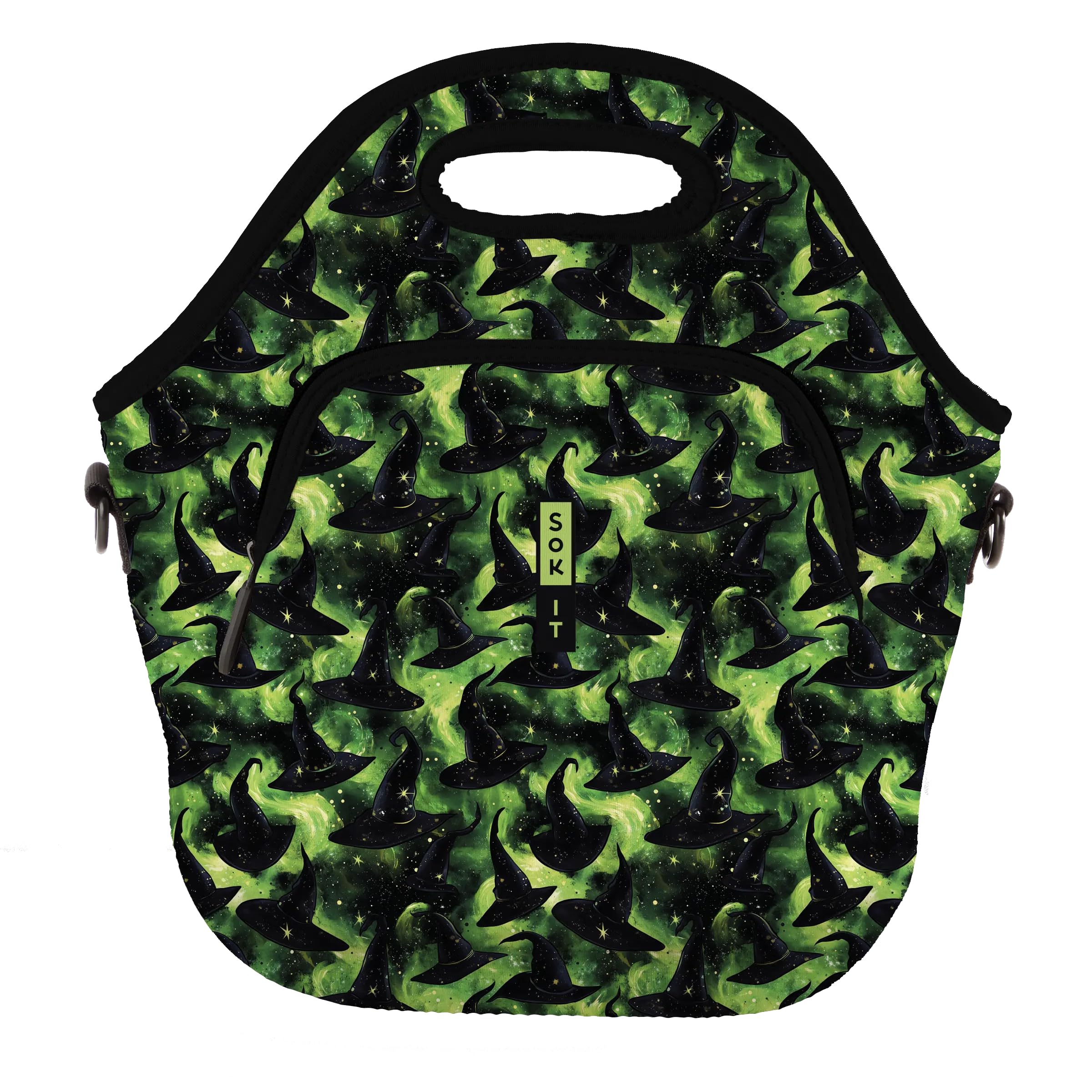 Sok It LunchTote Zippered Bag Insulated Neoprene Caddy (Born to Fly, X-Large 6.5 Quart Lunch Tote) โ image 1
