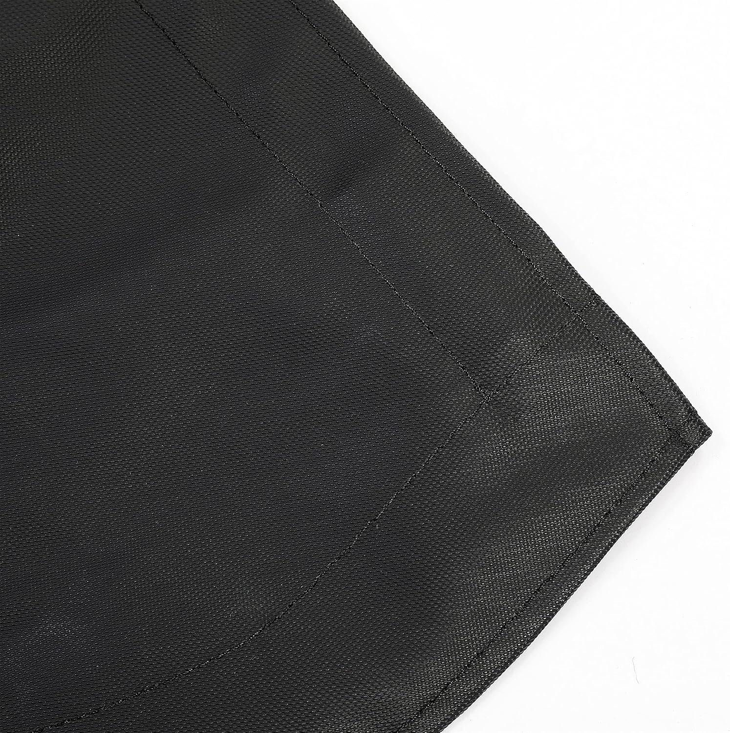 KUAFU Soft Top Compatible with 2018-2024 Jeep Wrangler JL 2-Door Zip Out Tinted Plastic Windows Black Sailcloth Vinyl Soft Roof w/o Upper Door Skins