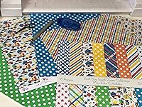 Vista 2 de Pattern Paper Pack - Built Boy Tough - Scrapbook Premium Specialty Paper Single-Sided 12"x12" Collection Includes 16 Sheets - by Miss Kate Cuttables