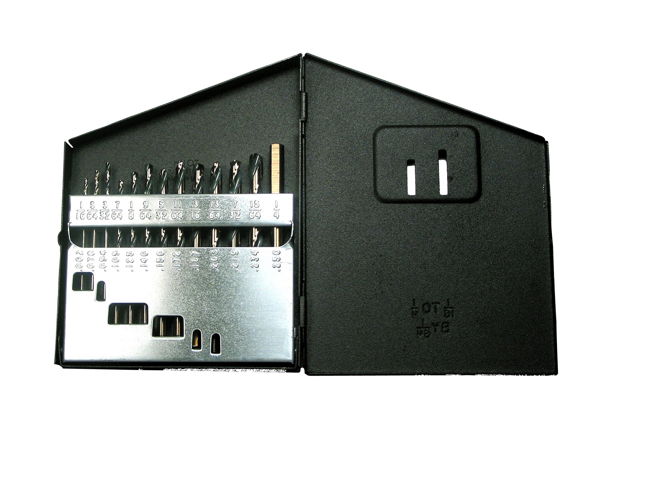 Viking Drill and Tool by Norseman 66460 SPM-13 Type 250-UB 135 Degree Split Point Magnum Sup Premium Mechanical Drill Bit Set (13 Piece)