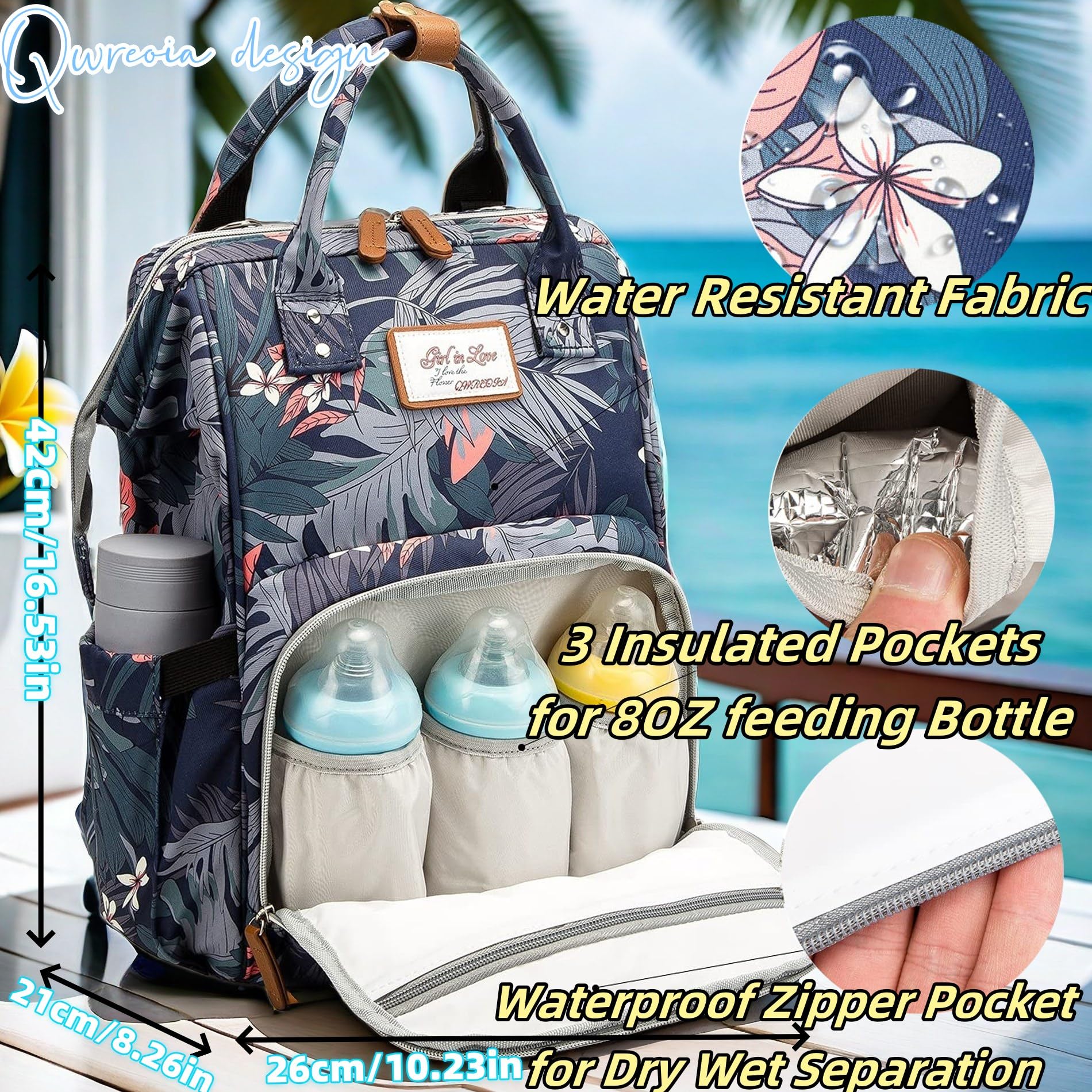 Diaper-bags Pratique Mixte (lot de 1)