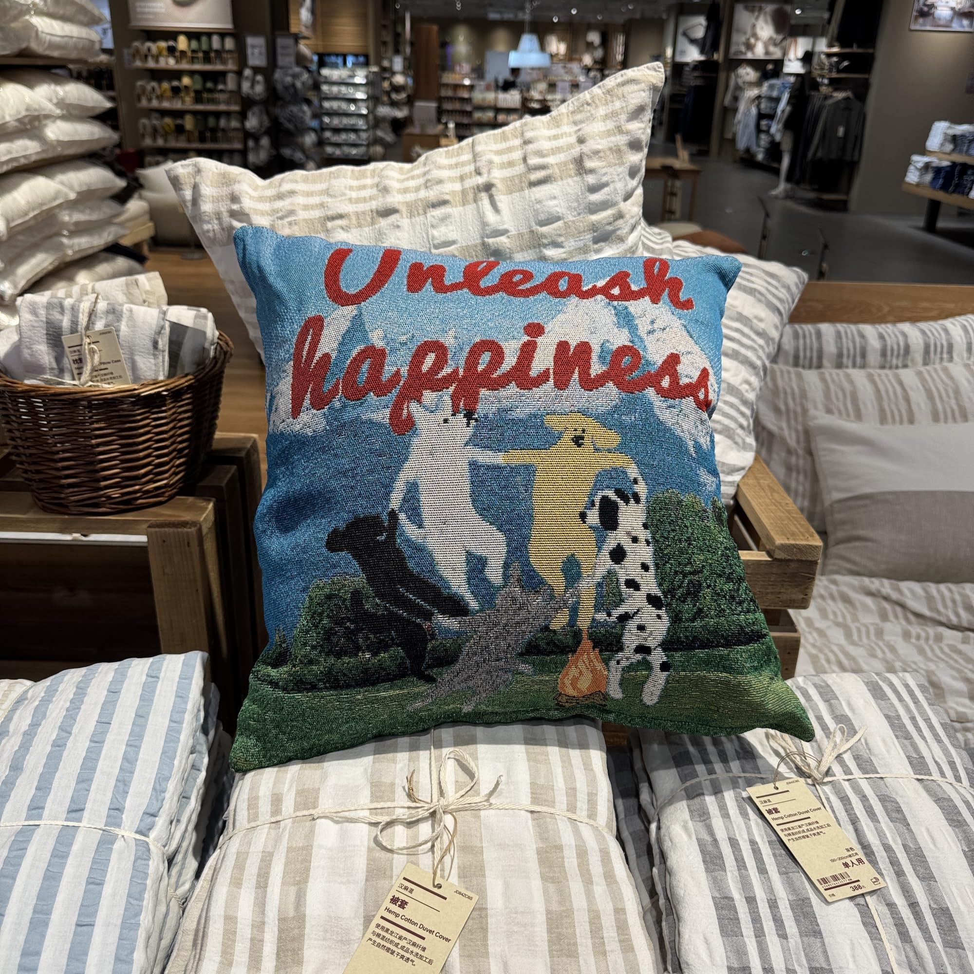Amazon.co.jp: 北欧風 ユニーク デザイン Unleash happiness 幸せを