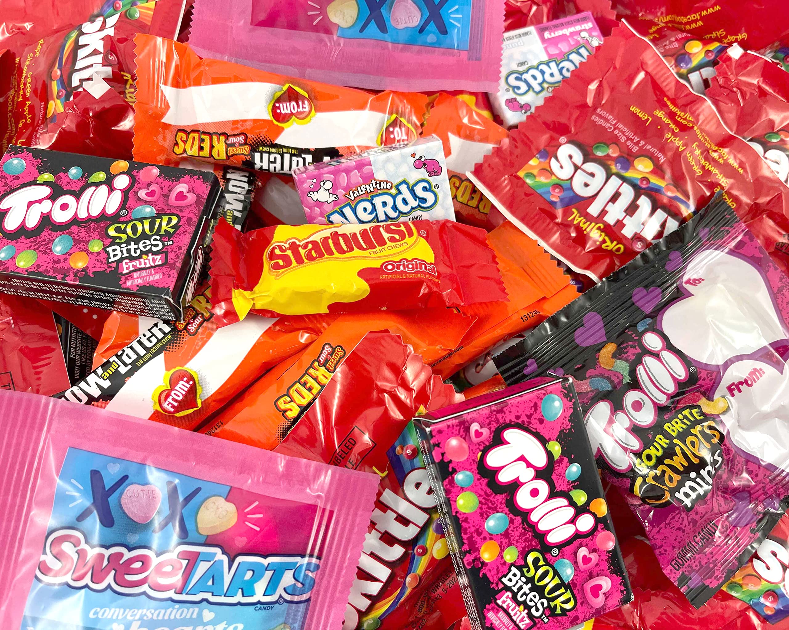 Buy Valentine's Day Chewy Candy Assortment SweeTarts, Nerds, Trolli