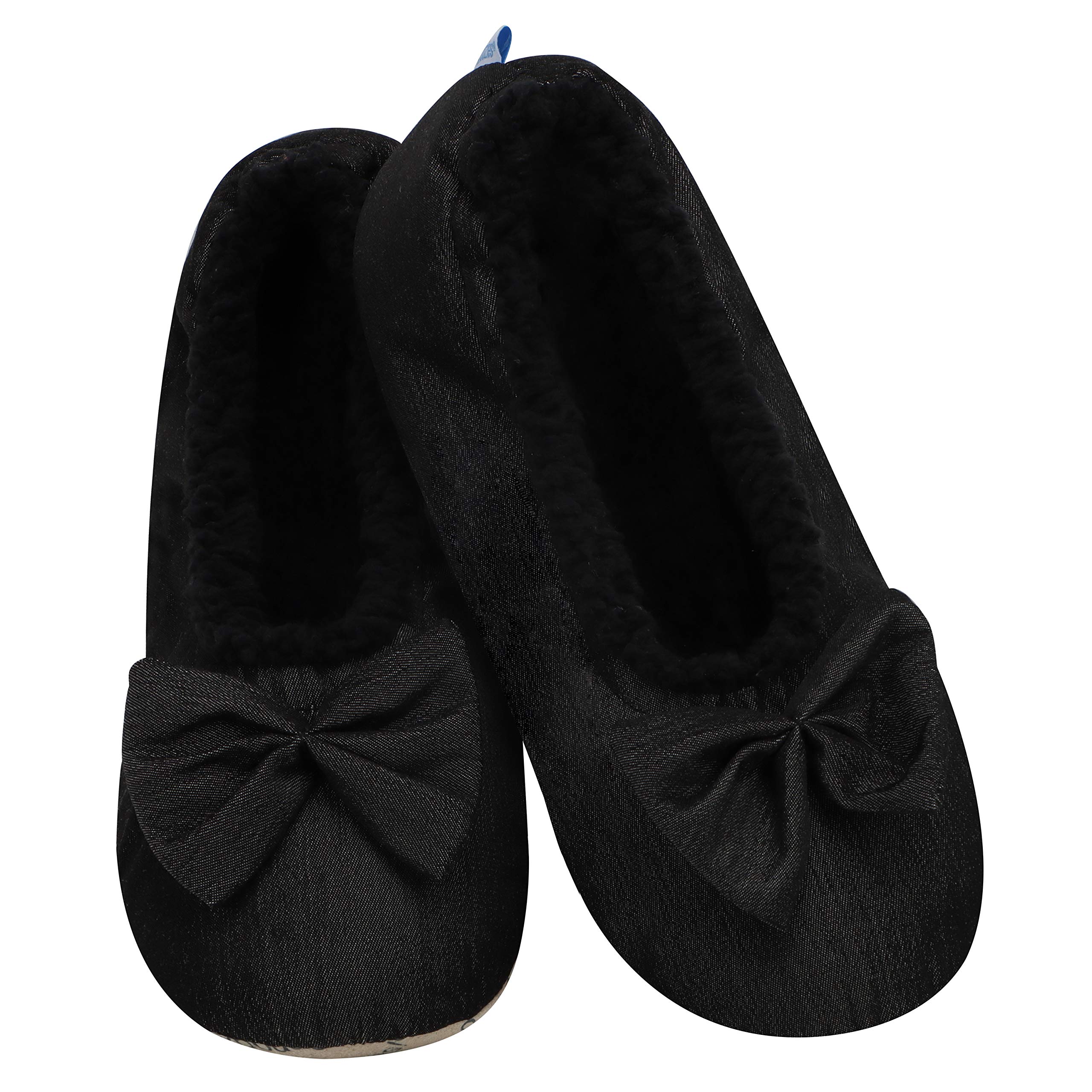 Snoozies Womens Ballerina Comfort Split Slipper Socks