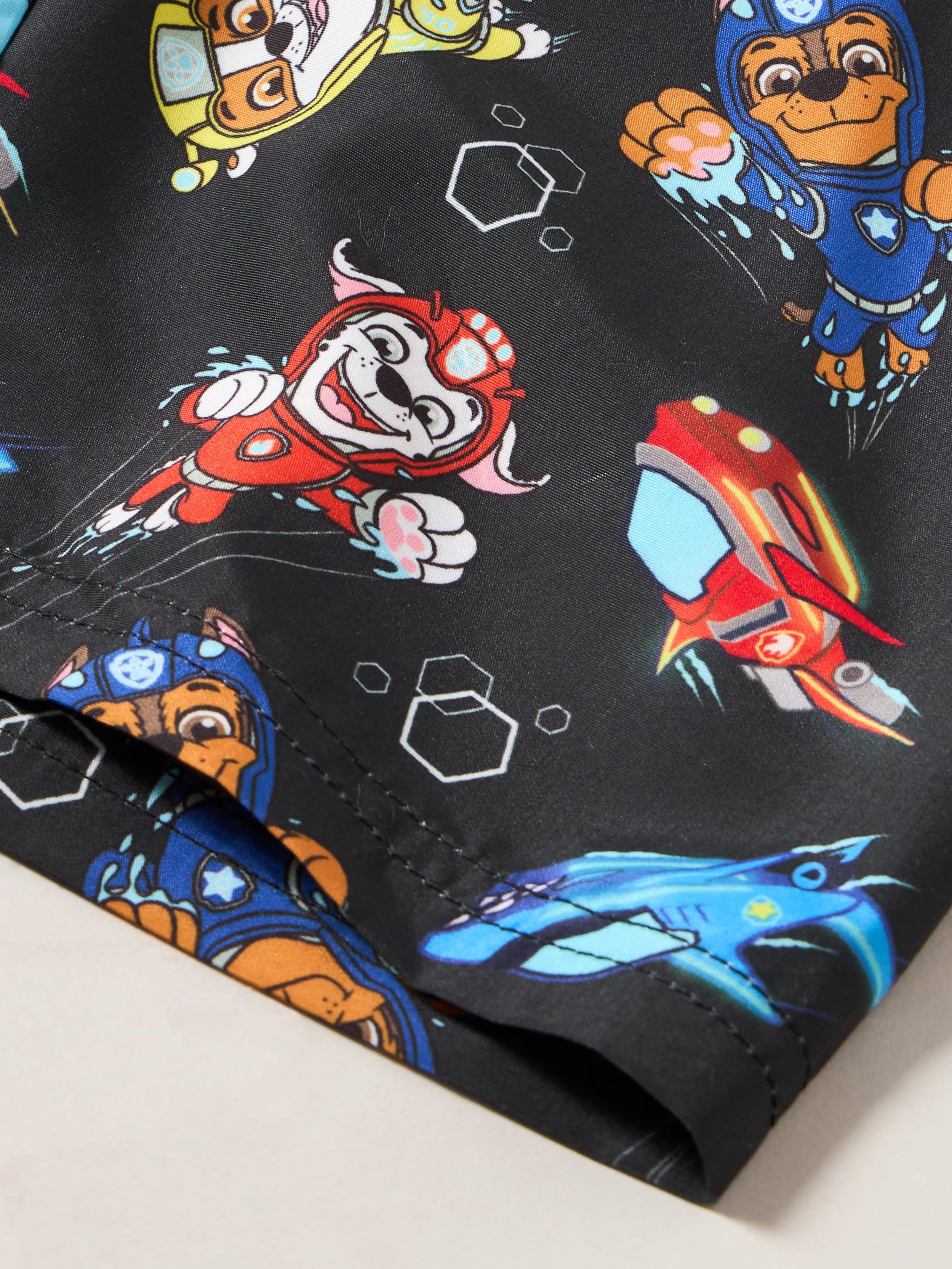 NAME IT Szorty kąpielowe Chłopcy Nmmmoti Pawpatrol Long Swimshorts Cplg