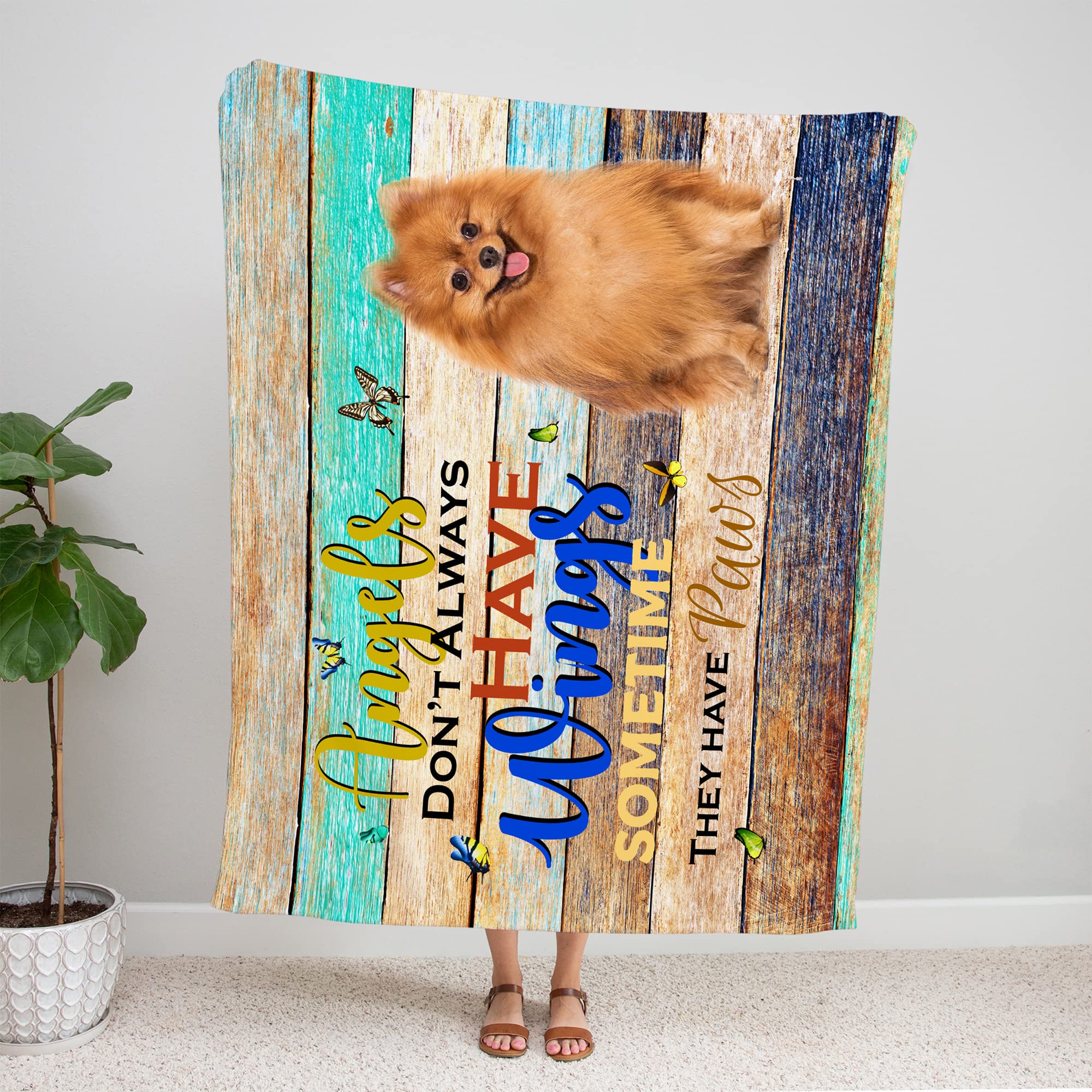 Couverture photo personnalisée pour chien Couverture photo personnalisée Cadeau pour amoureux des animaux Couverture polaire Couverture personnalisée Couverture personnalisée Chiens Photo Couverture