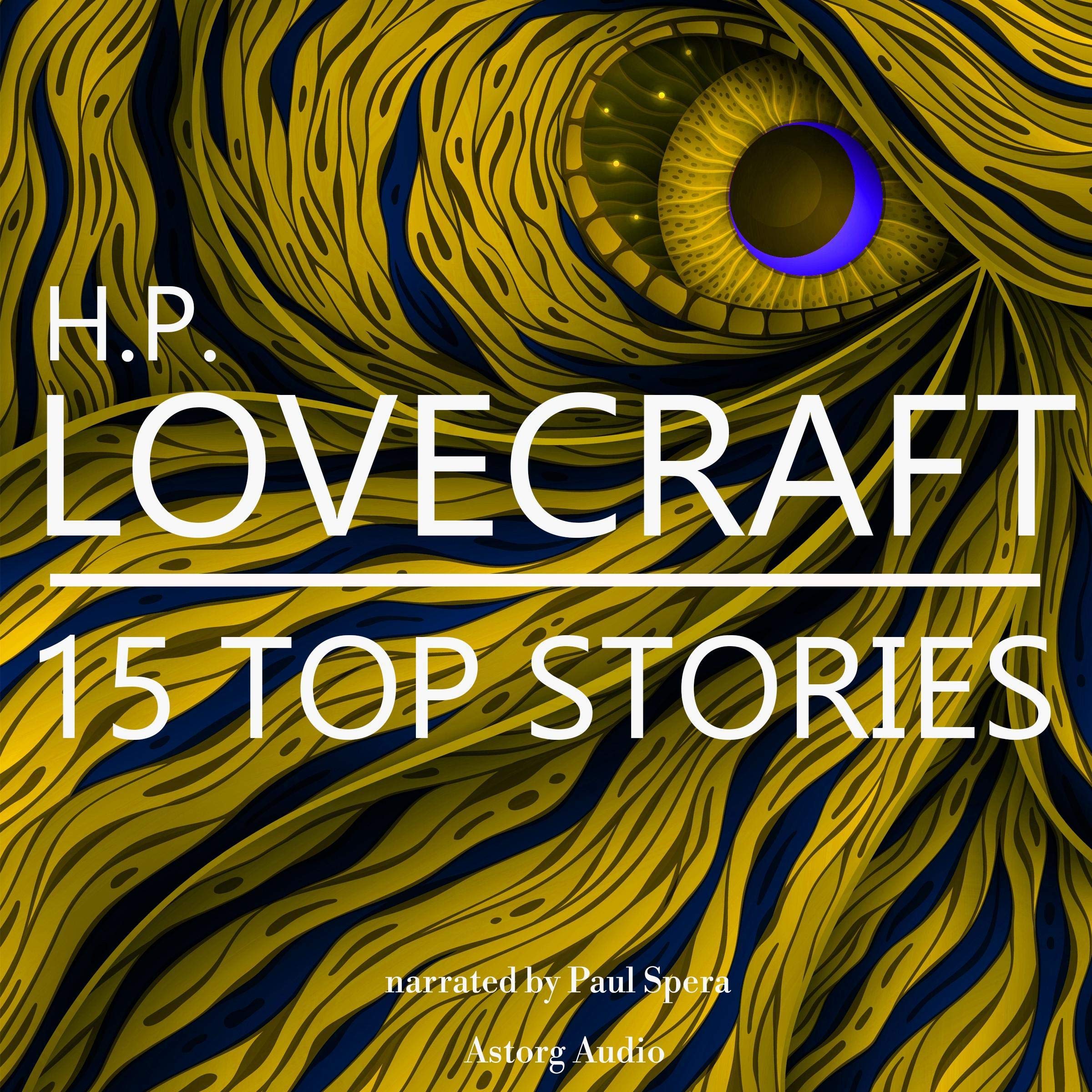 Cover art for 15 Top Stories by H. P. Lovecraft