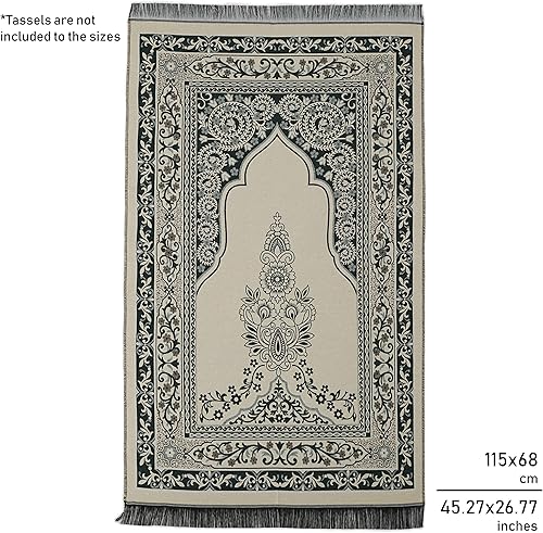 Miniatura 7 de Alfombra de oración musulmana  Tapete de oración con bolsa de viaje, cuentas de oración  Regalos musulmanes  Regalos de Ramadán para hombres,