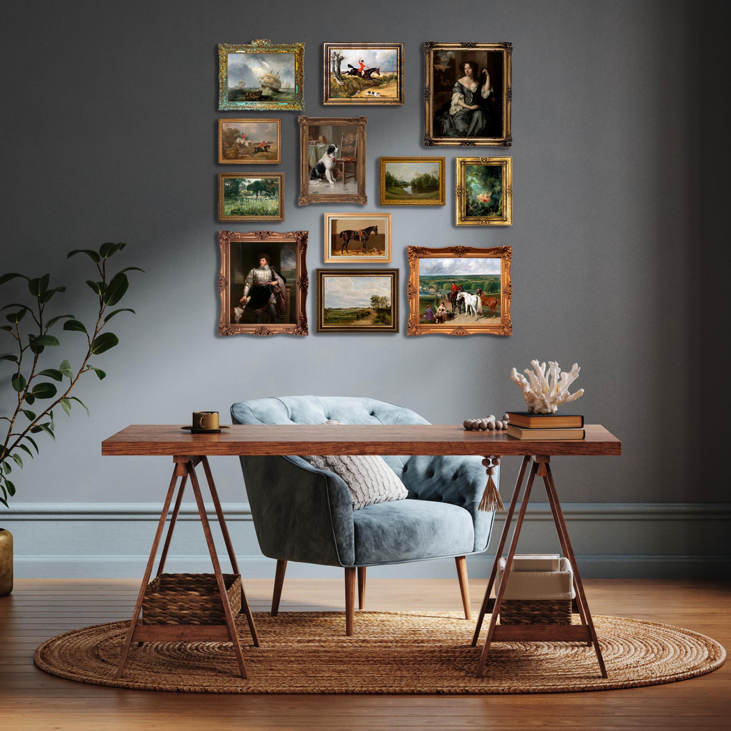 メゾチント　vintage Art メゾチント vintage Art