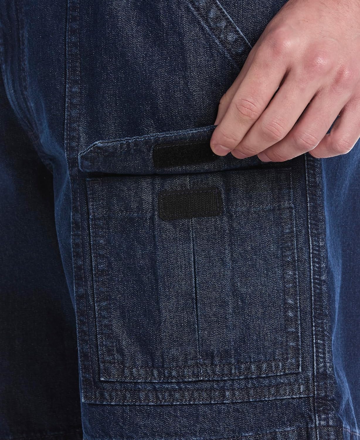Savane Mens 8” Hiking Cotton Cargo Shorts with Tech Pocket (Available in Big & Tall)
