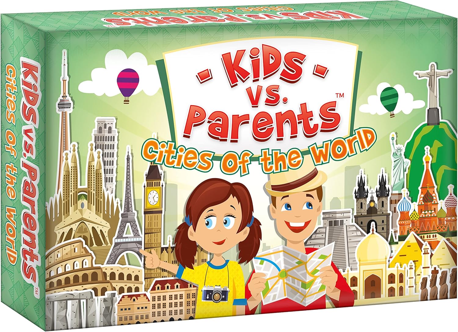 Fun Kids Game Family Game Card Game Quiz for Kids Kids vs Parents