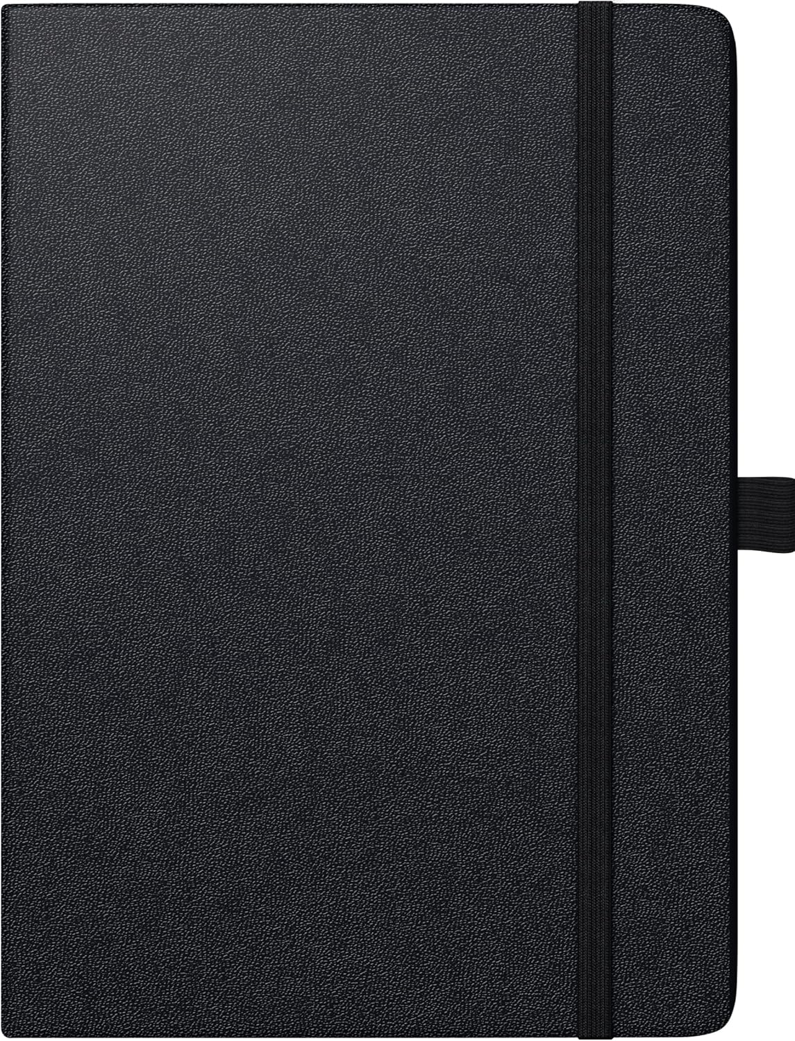 BRUNNEN Kompagnon Weekly Diary Model 791 2024 2 Pages = 1 Week A5 Black