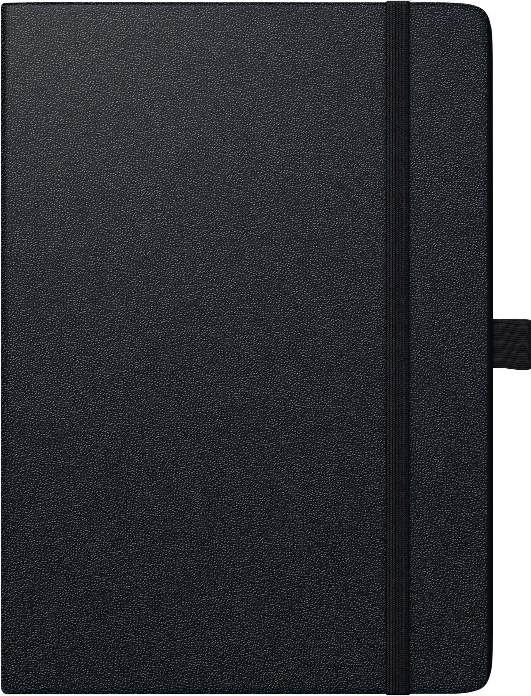 BRUNNEN Kompagnon Weekly Calendar Model 799 2024 1 Page = 1 Week A5 Black