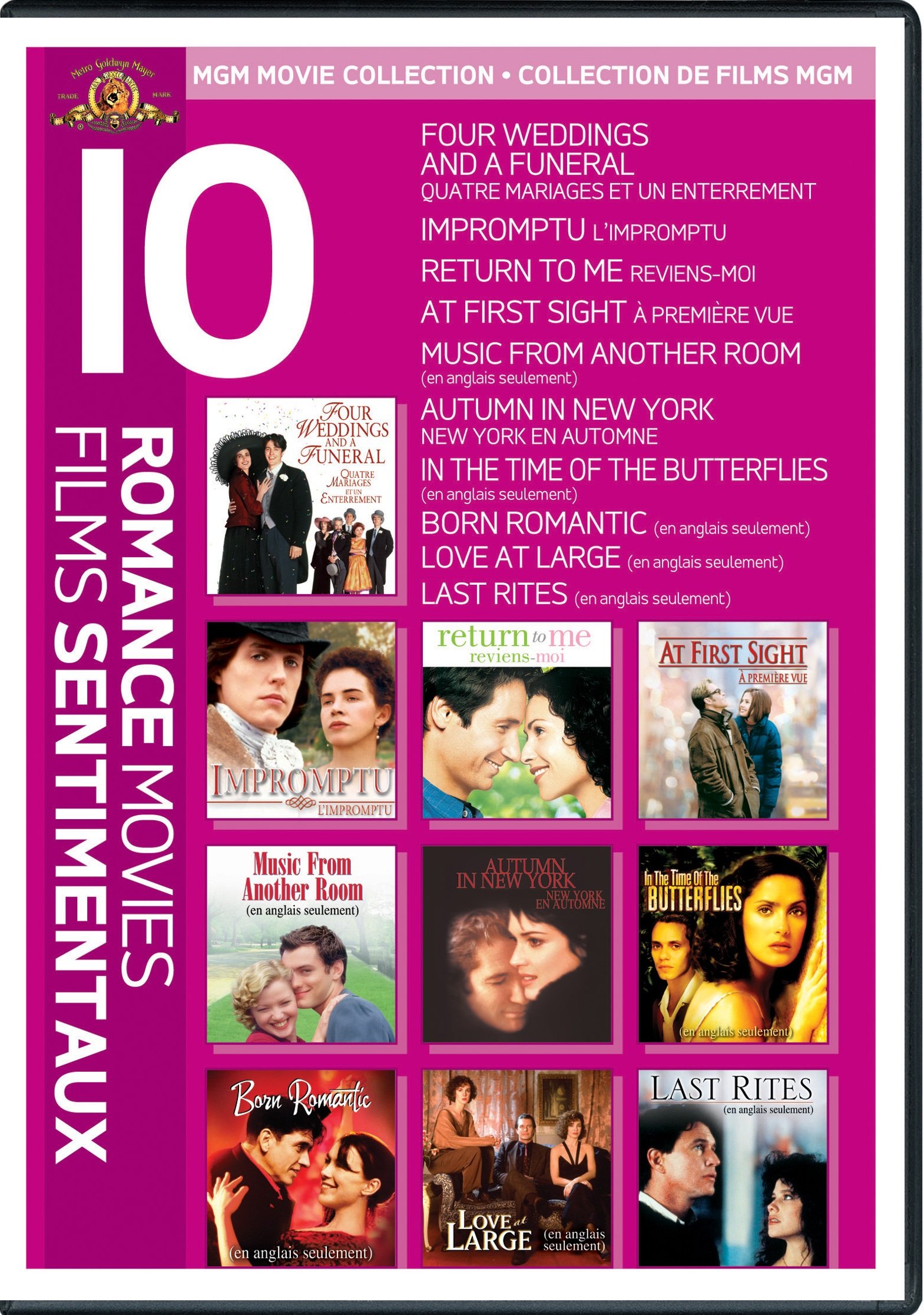 Romance 10 Pk Cb (Bilingual) [DVD]