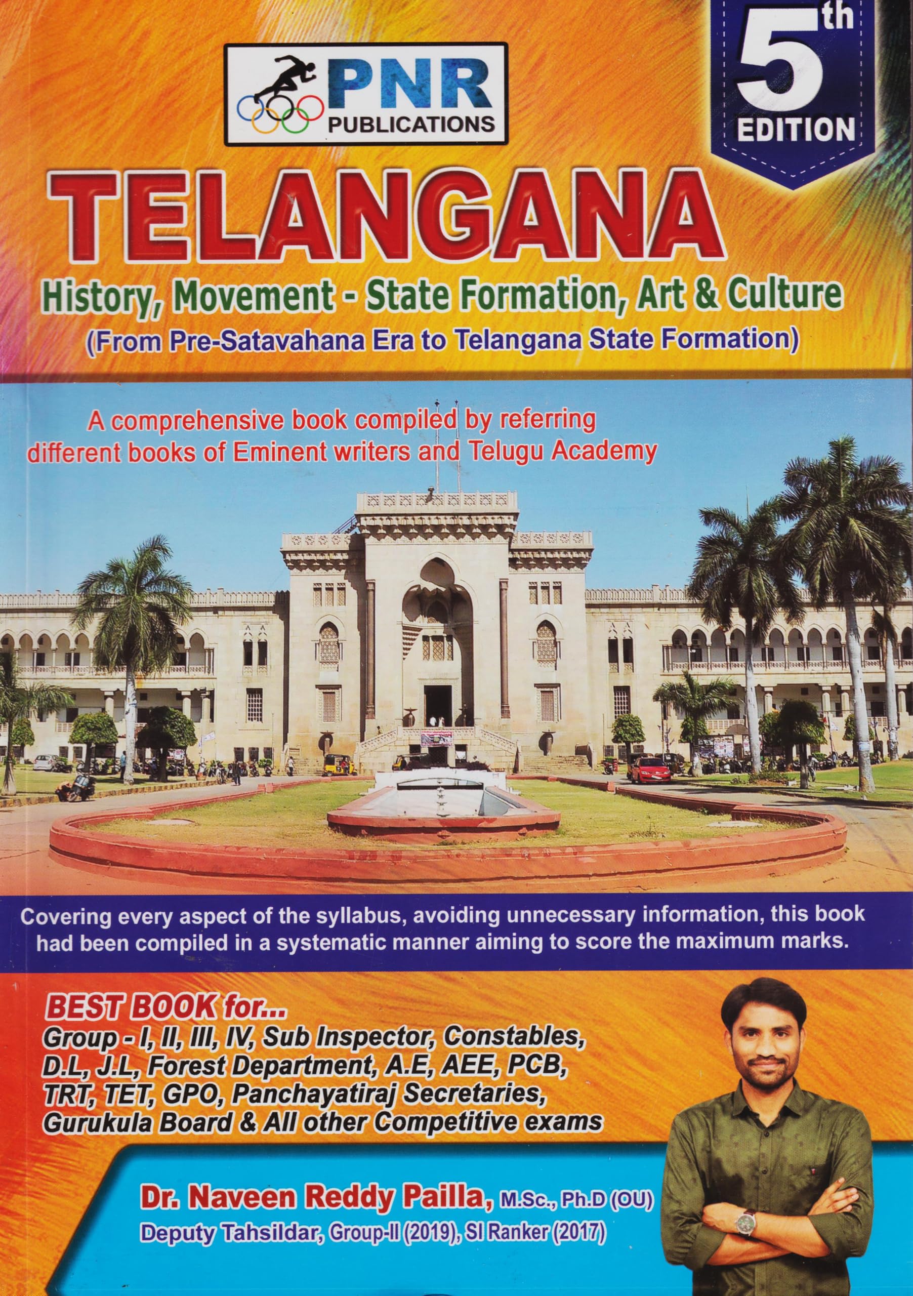 Telangana History, Movement - State Formation, Art & Culture 5th Edition (English Medium)