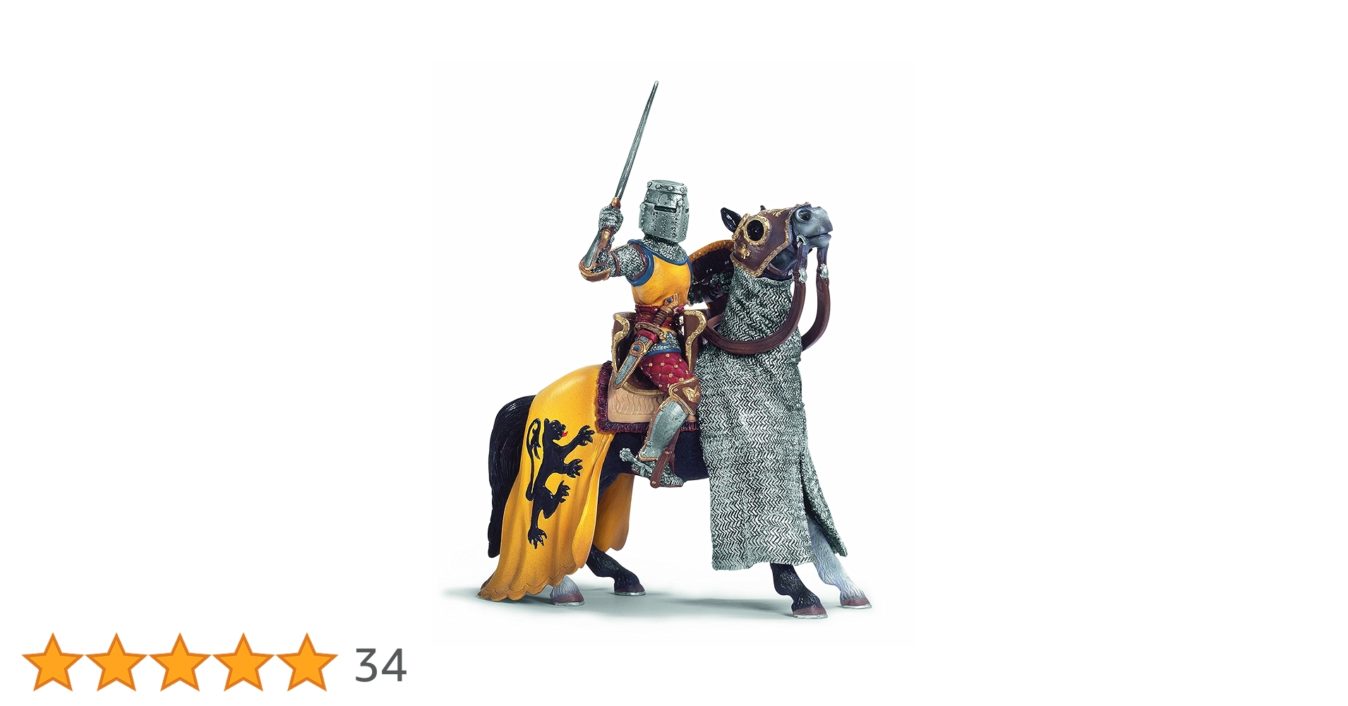 箱なし schleich ワールド・オブ・ナイト グリフィン・ライダー Schleich Complete Gryphon Knight on Armor White Horse with
