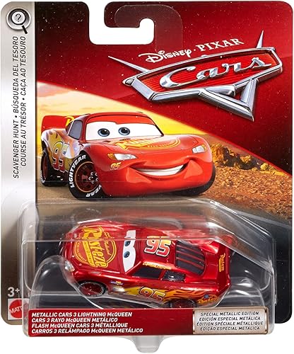 Miniatura 1 de Disney Pixar Cars Die-cast Lightning McQueen Double Ransburg Vehículo