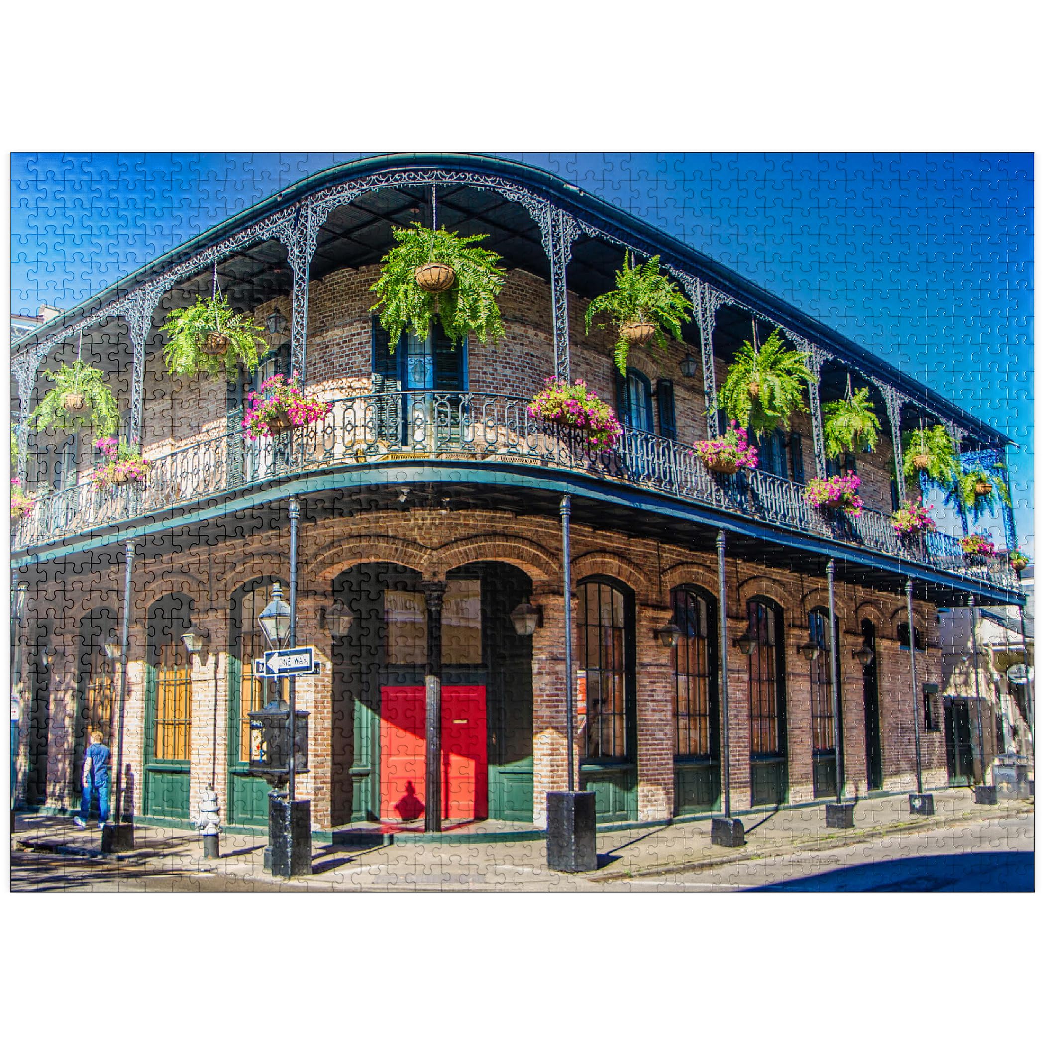 1000 Piece Jigsaw Puzzle Adults MyPuzzle French Quarter In New