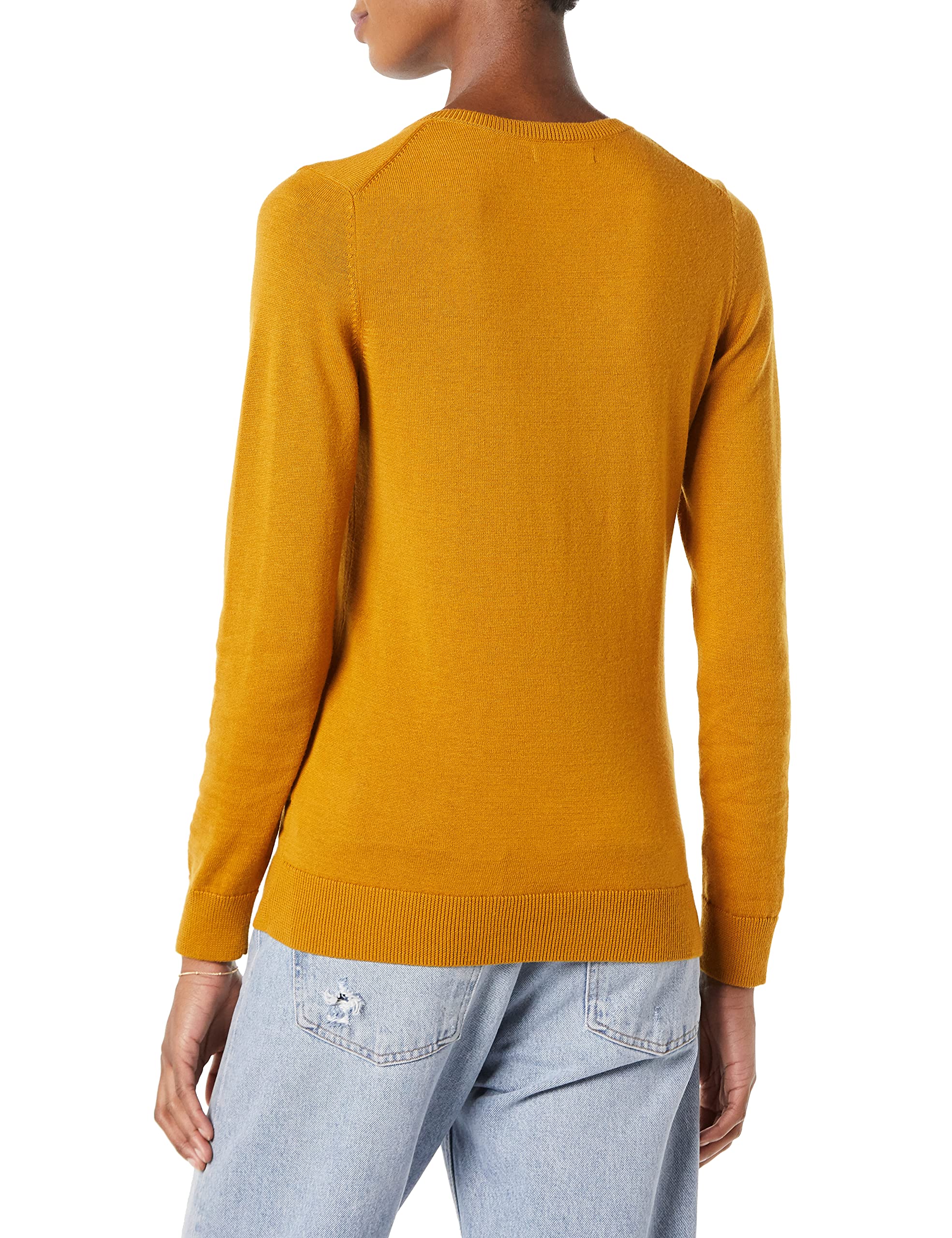 Amazon Essentials Maglione con Scollo A v A Maniche Lunghe Leggera con vestibilità Classica (Taglie Forti Disponibili) Donna