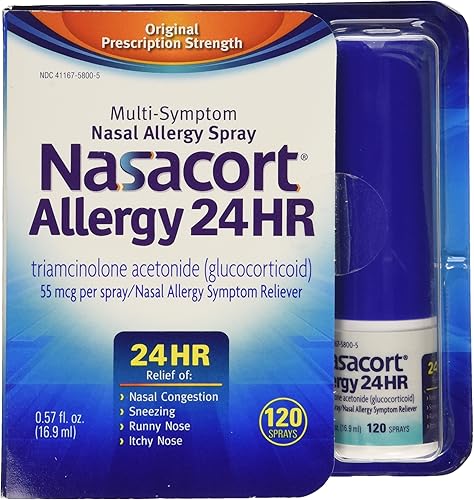 NASACORT Spray .57 oz (paquete de 2)