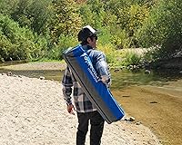 Vista 3 de Mac Sports H900S-100 - Hamaca plegable portátil para camping al aire libre, multiusos, resistente (Azul/Gris)