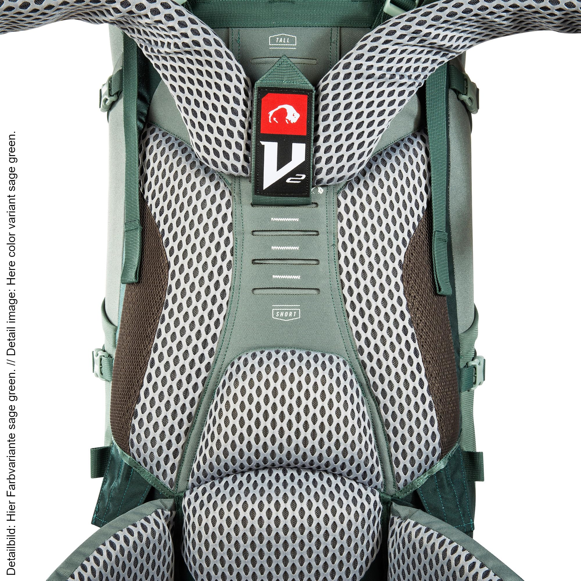 Tatonka Yukon 50+10 - Trekkingrucksack mit Frontzugriff, verstellbarem Rückensystem, extra Bodenfach, Regenhülle und 60 Liter Volumen
