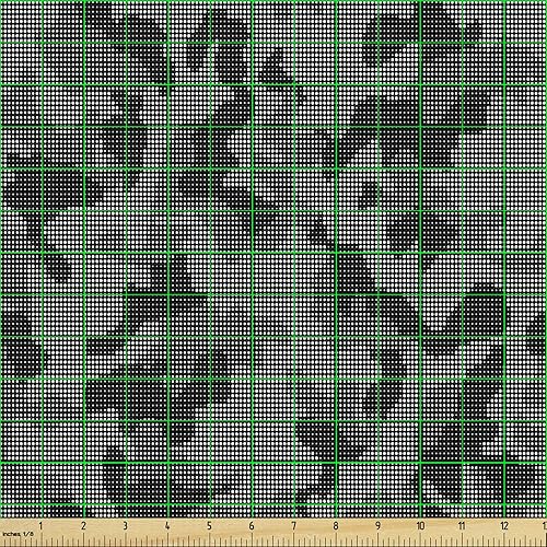 Vista 344 de Ambesonne - Tela de punto elástica