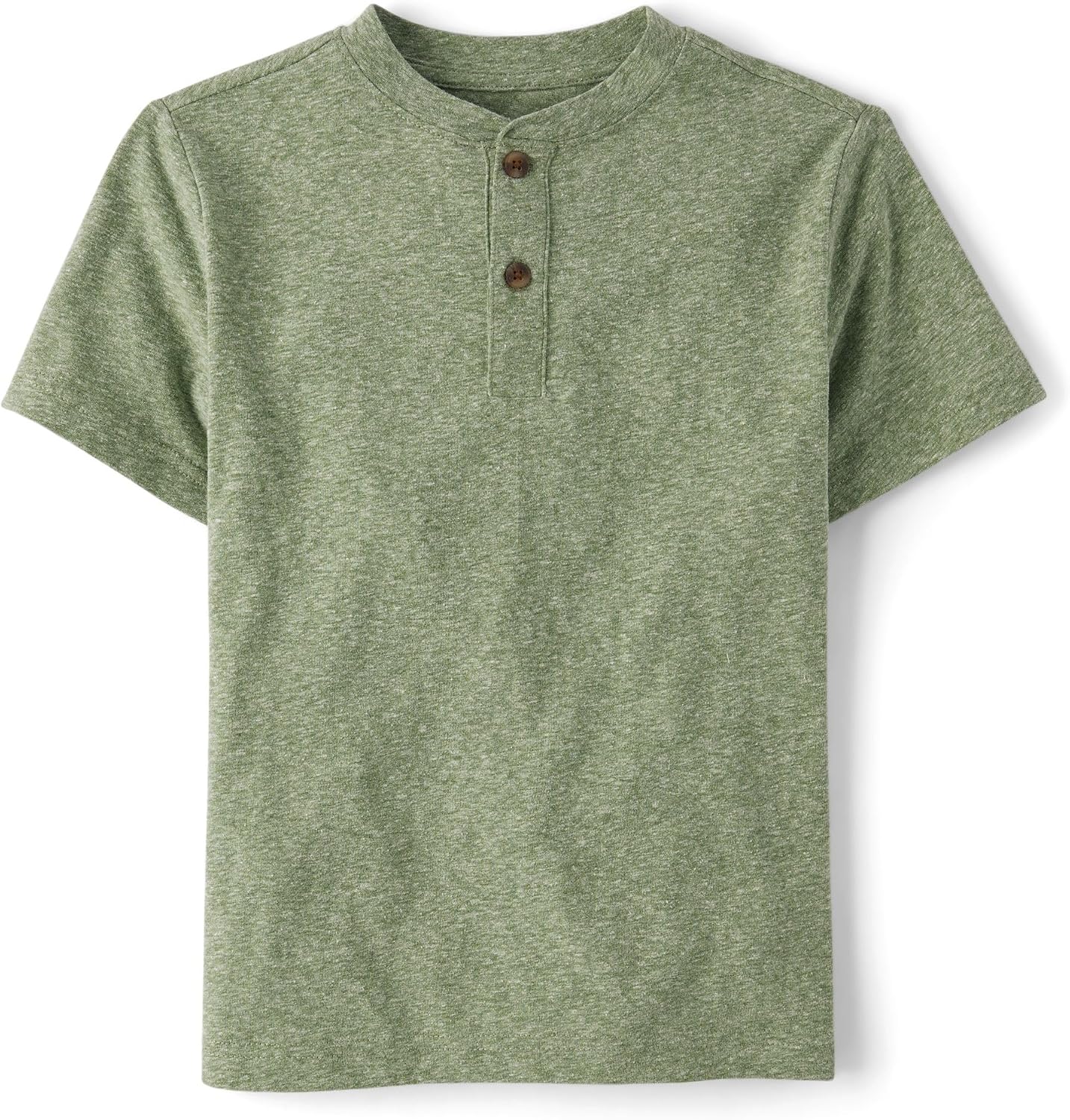 The Children's Place Boys' Short Sleeve Henley Top