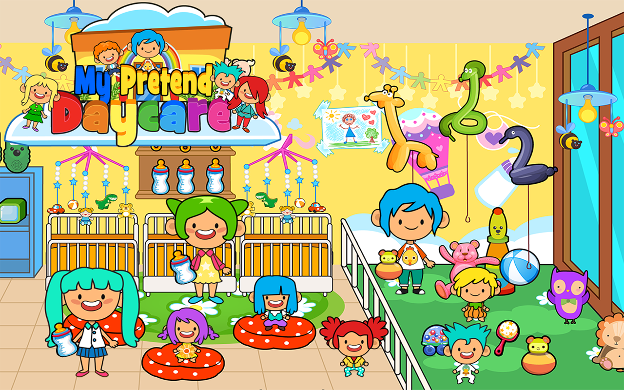 Aplicación My Pretend Daycare Kids Babysitter Preschool