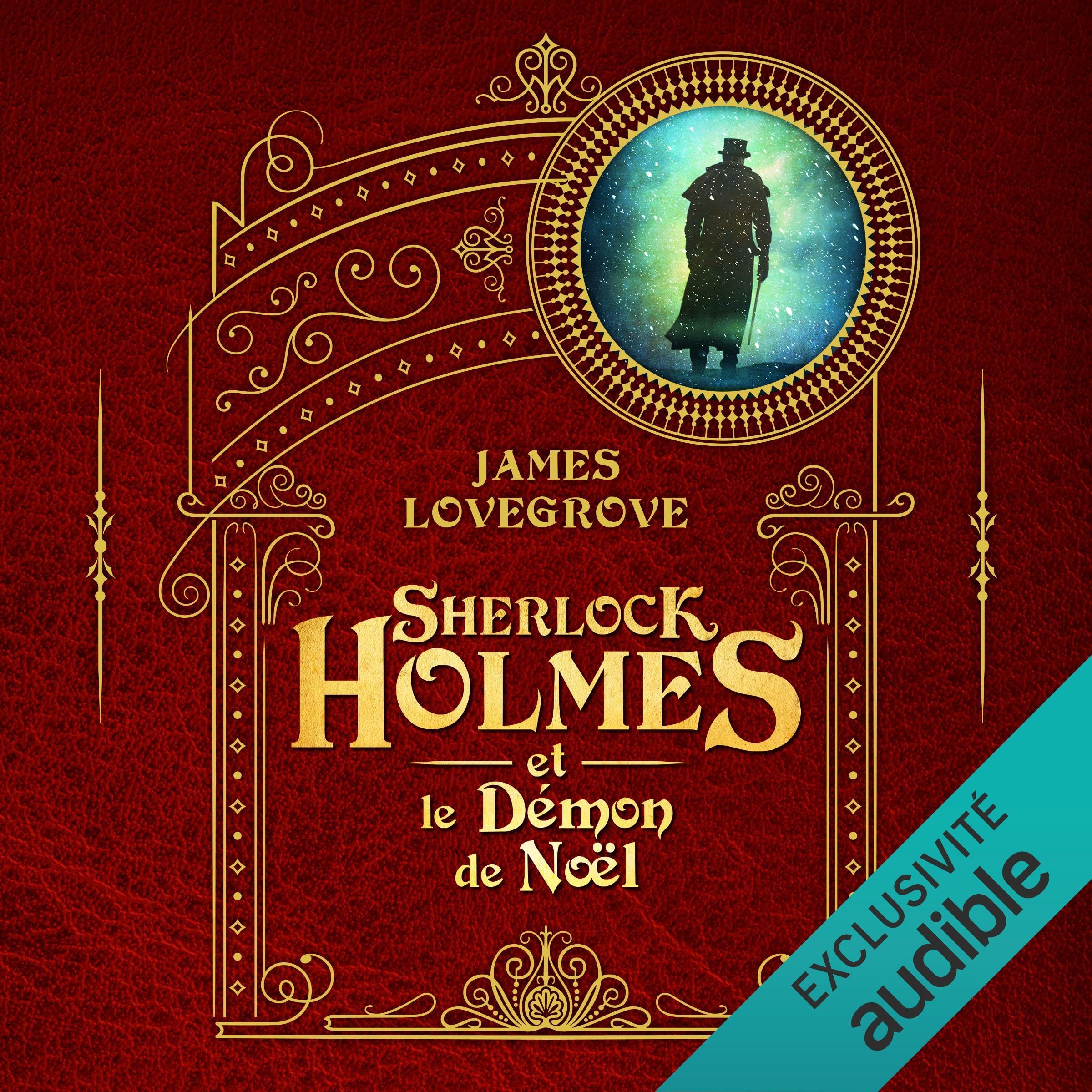 Cover art for Sherlock Holmes et le démon de Noël