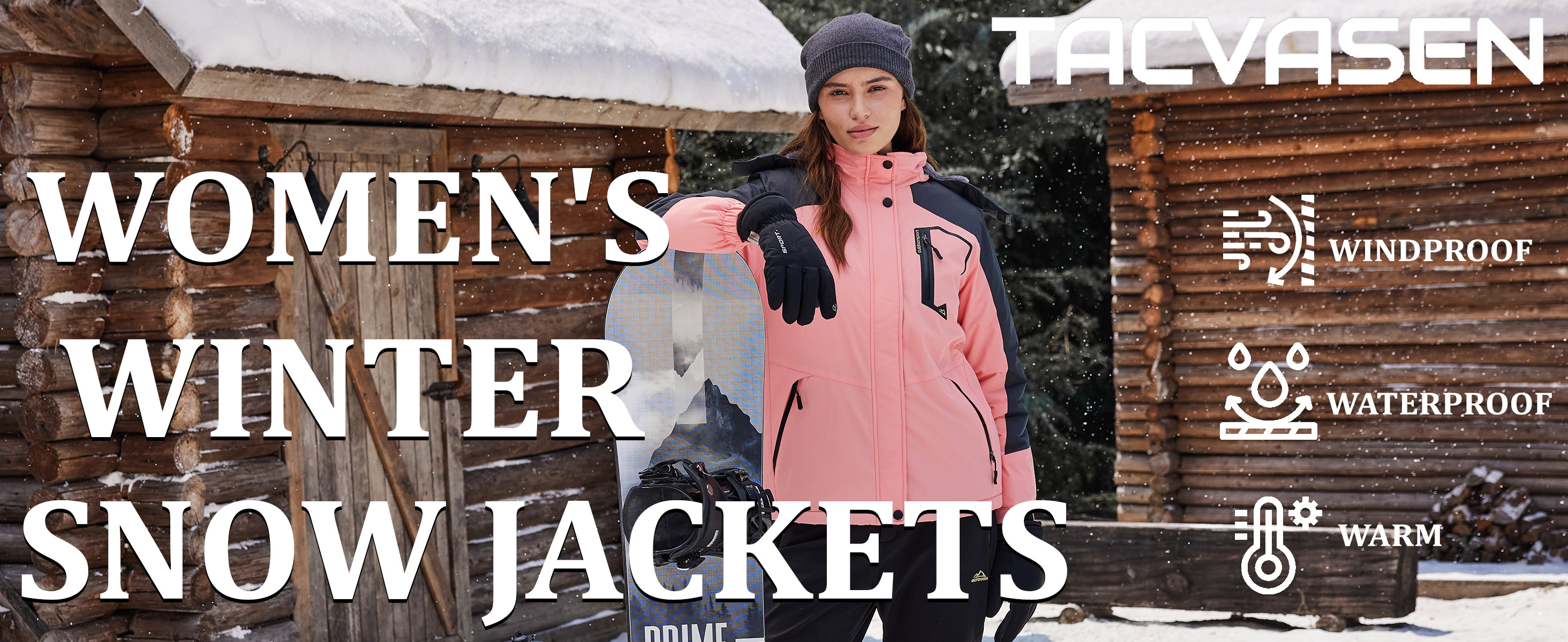 Falcon Tabita Lady Winterjas Dames | Twin Sport