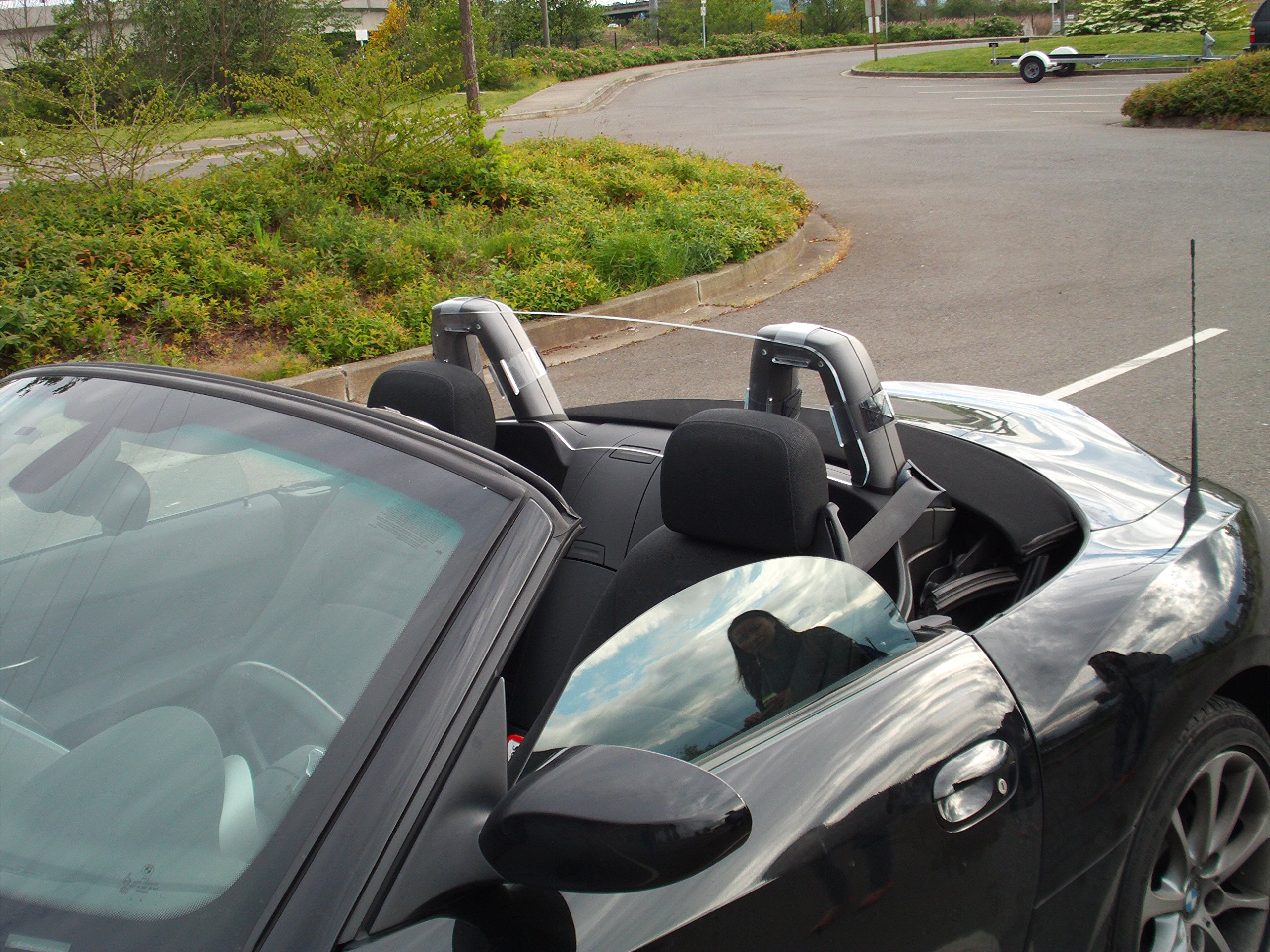 BMW Z4 E85 ウィンドウディフレクター【スモーク】