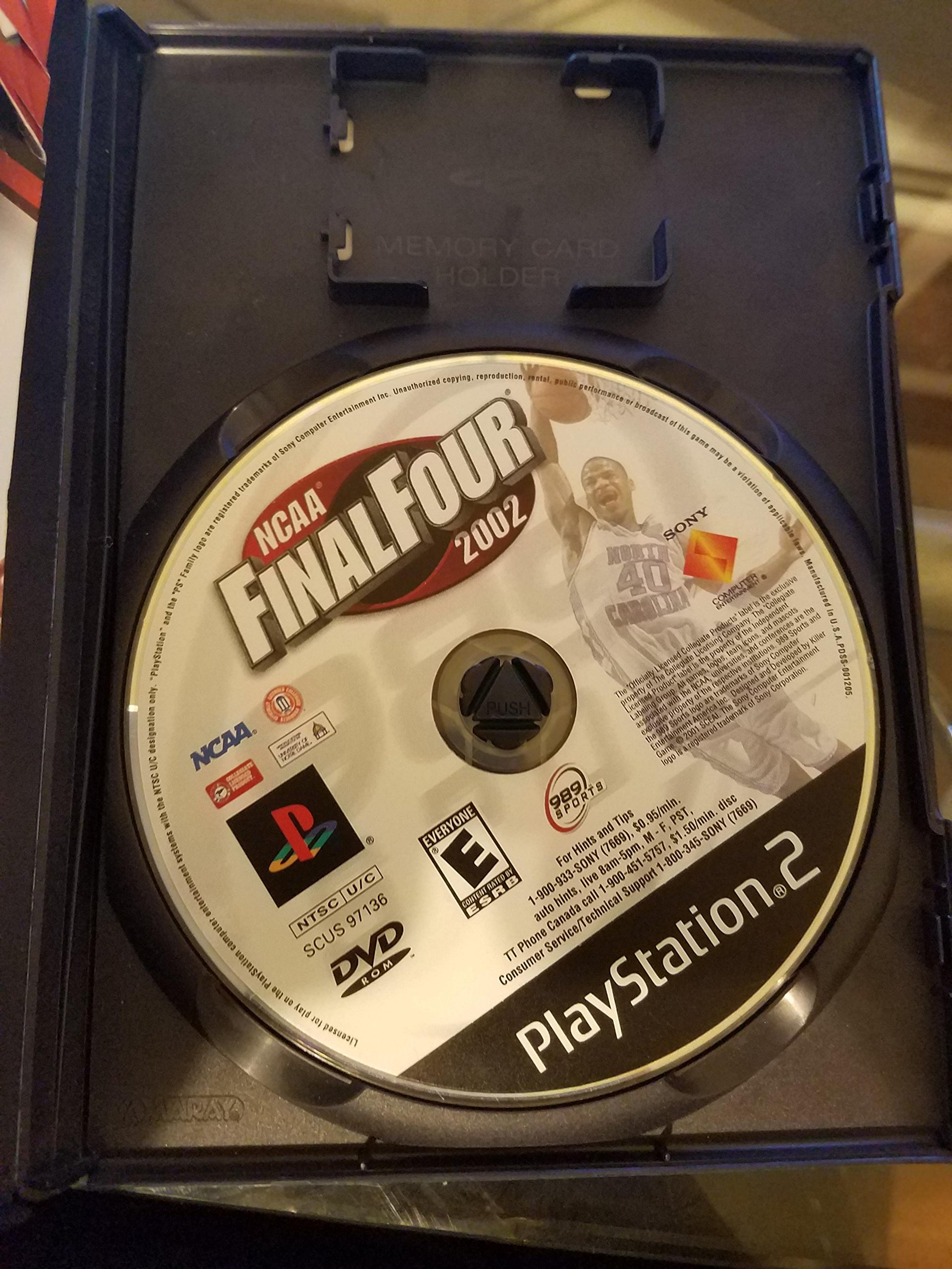 Amazon.com: NCAA FinalFour 2002 - PlayStation 2 : Playstation 2