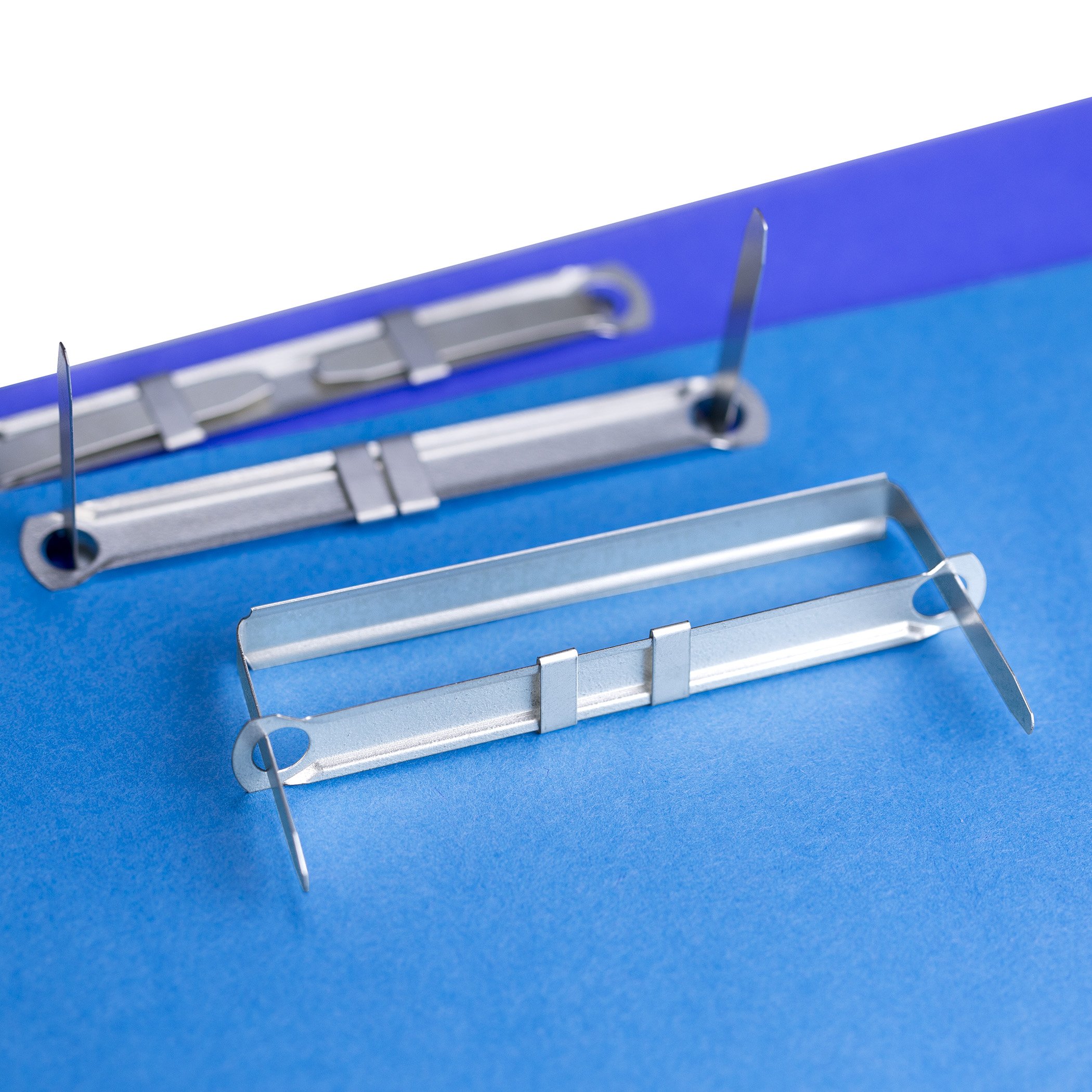 Premium Prong Fasteners, Compressor Only, Box Of 100 Office Paper Clamp - View #9