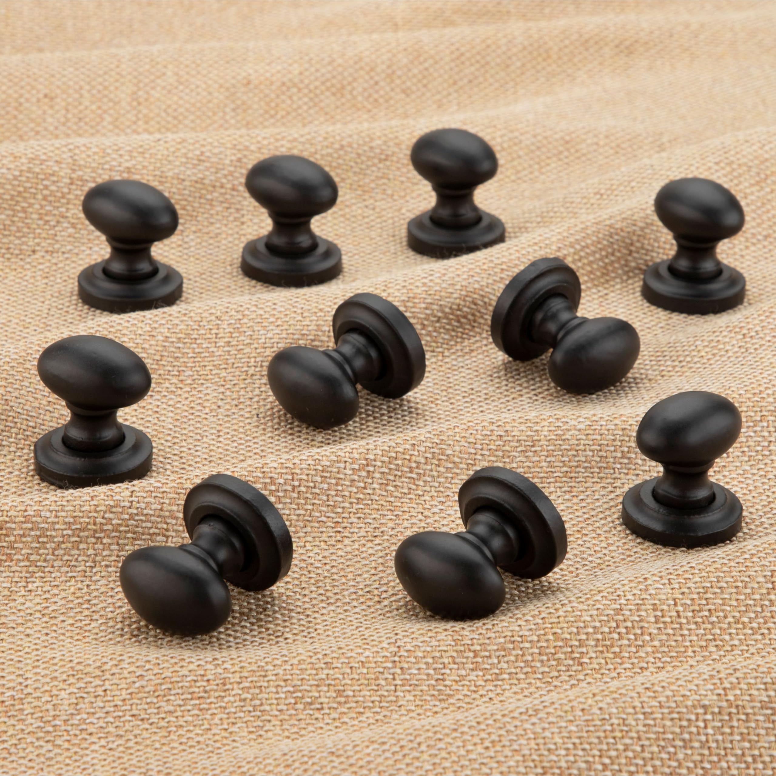 The Woodbury Lane 10 Pack Cabinet Knobs, Square Drawer Pulls - View #2