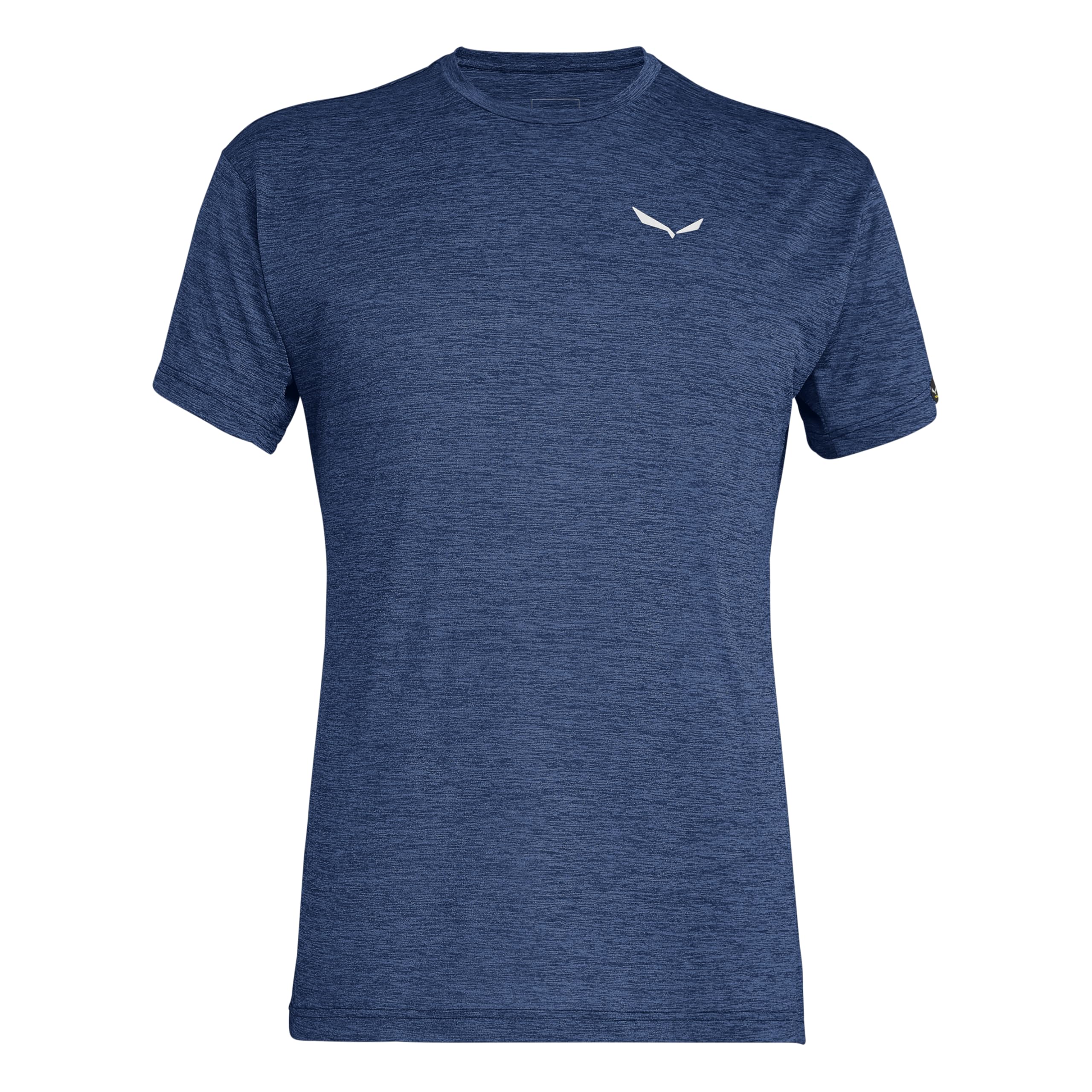 Salewa Puez Melange Dry M T-Shirt, Dark Denim Melange, 48/M, Male